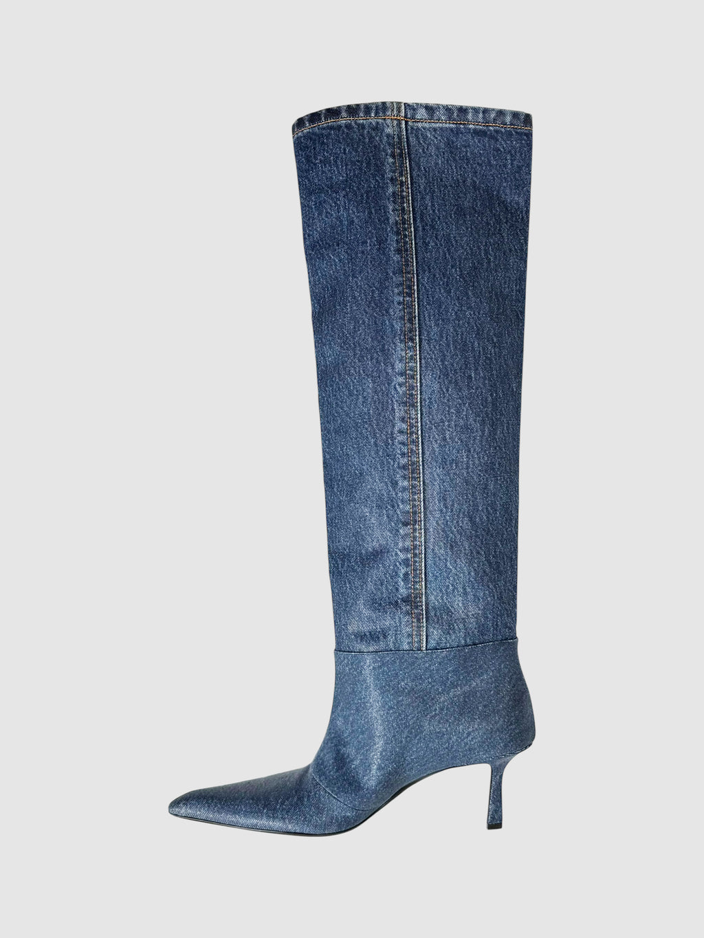Tall Denim Boots