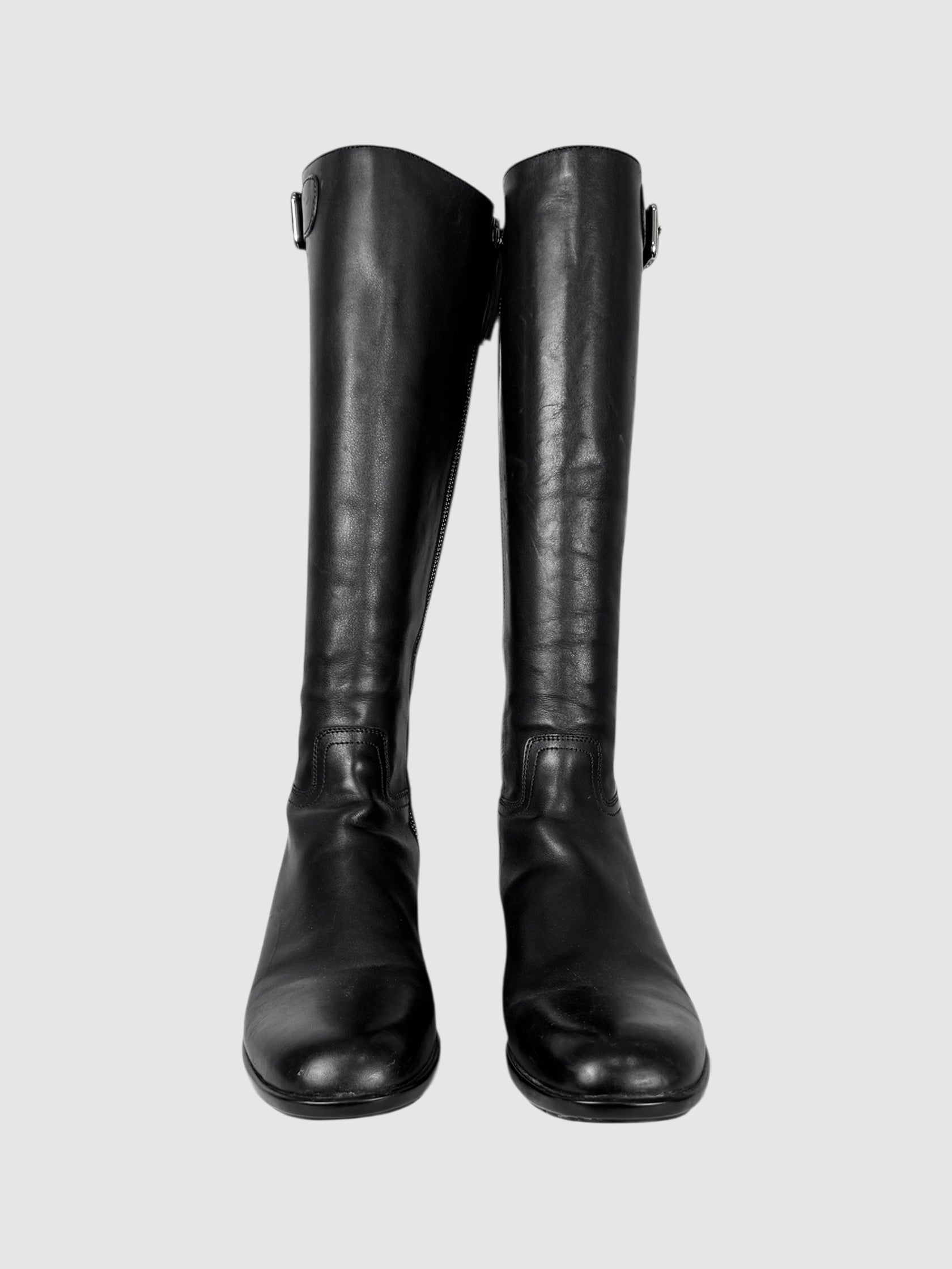 Tall Leather Boots