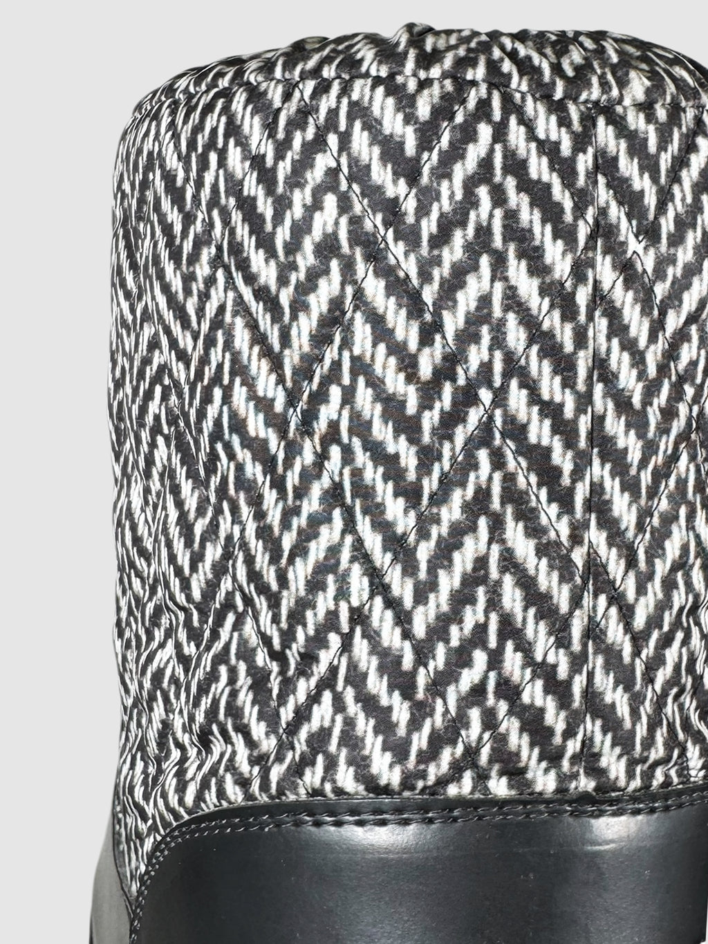 Herringbone Platform Boots - Size 38