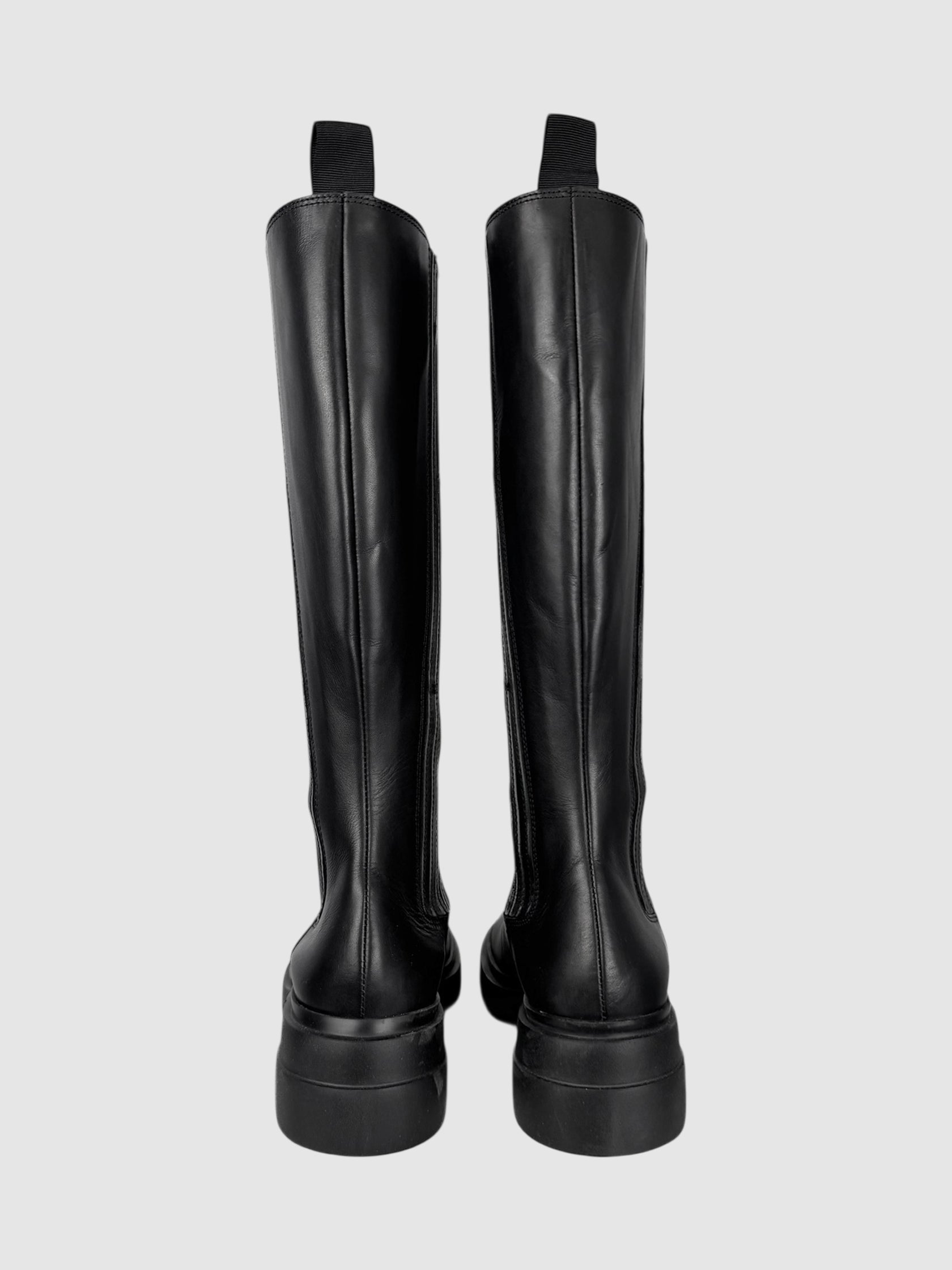 Tall Leather Boots