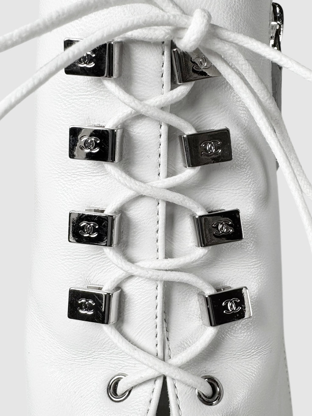 Leather Lace-Up Boots