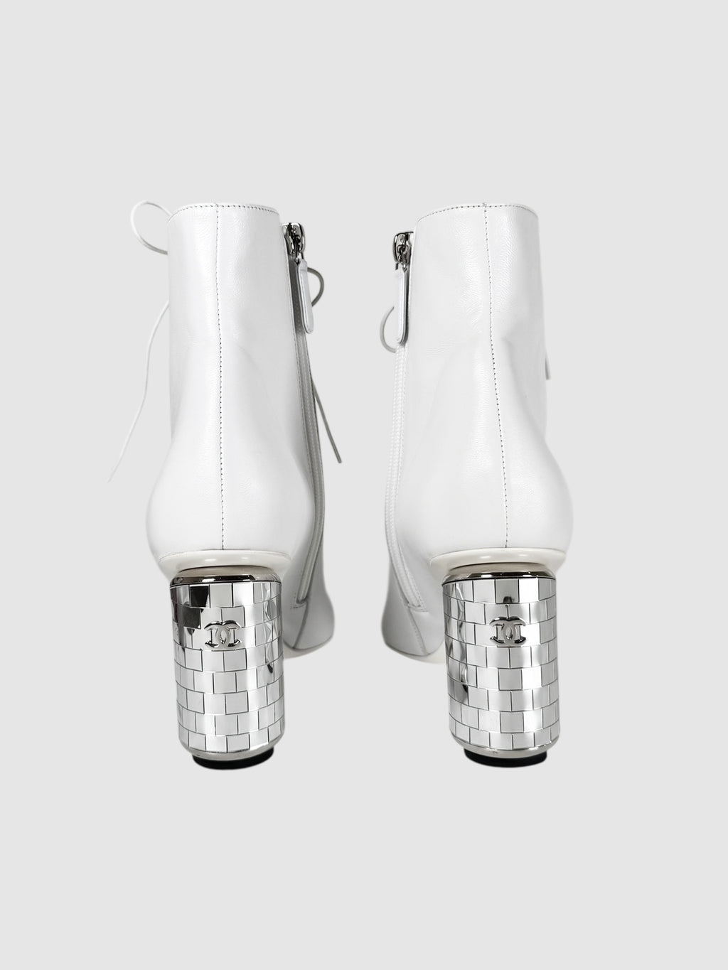 Leather Lace-Up Boots