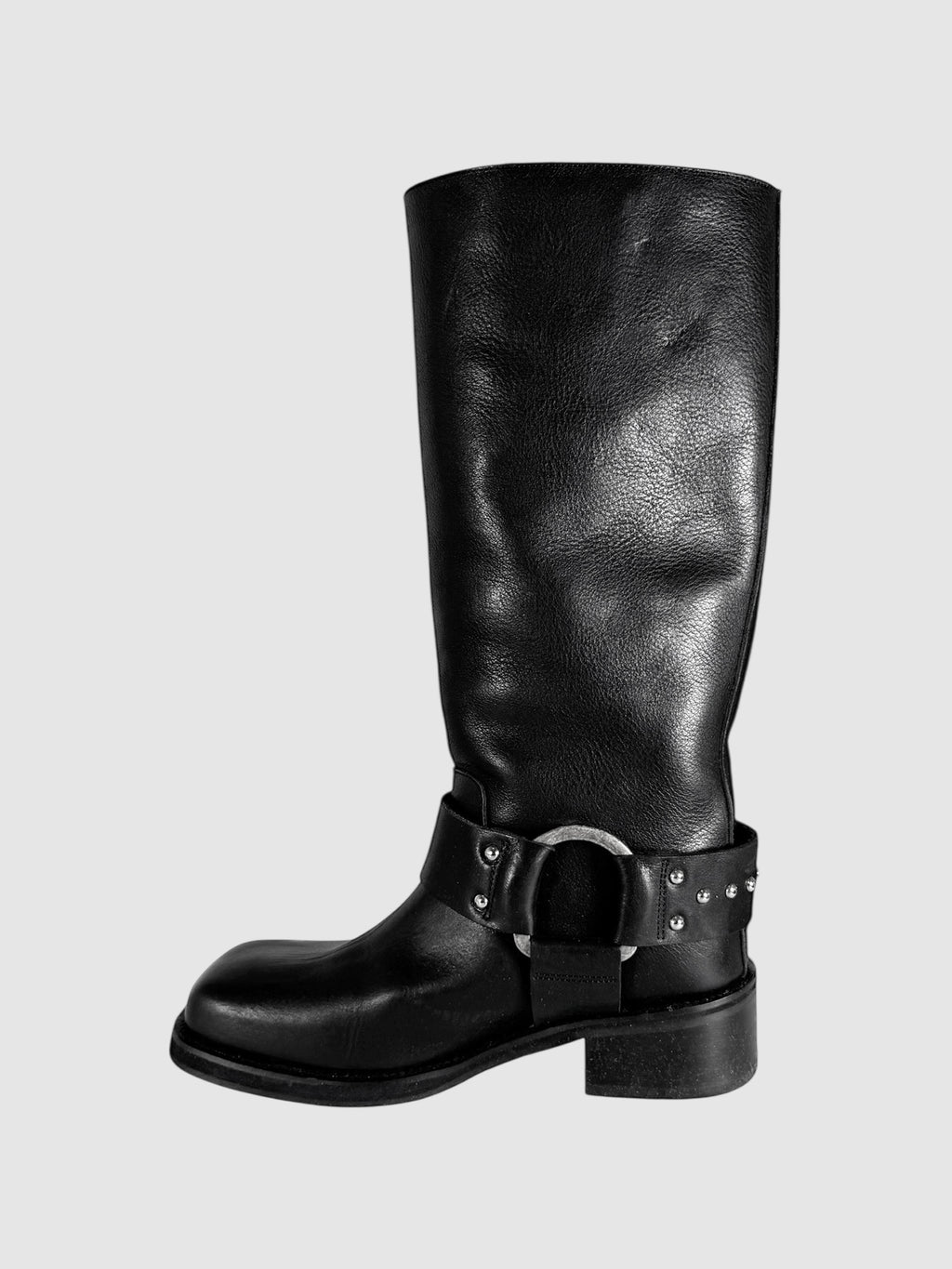 Buckle Biker Boots