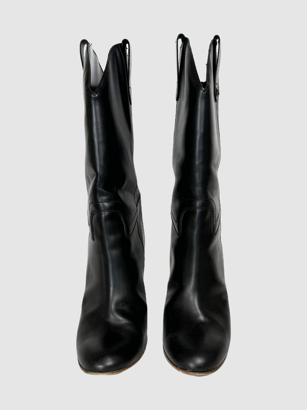 Cowboy High Heel Boots - Size 40