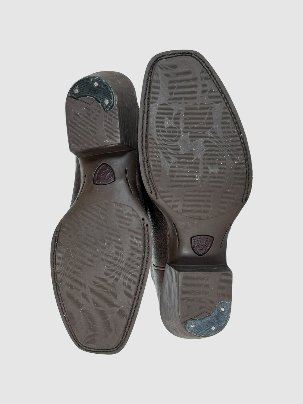 Leather Western Boots - Size 37.5