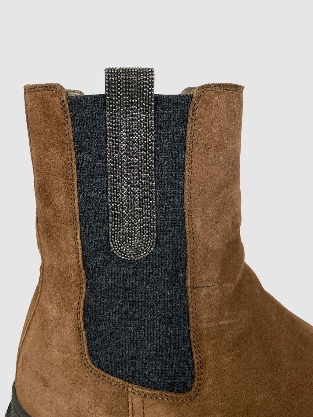 Brunello Cucinelli Suede Ankle Boots - Size 37