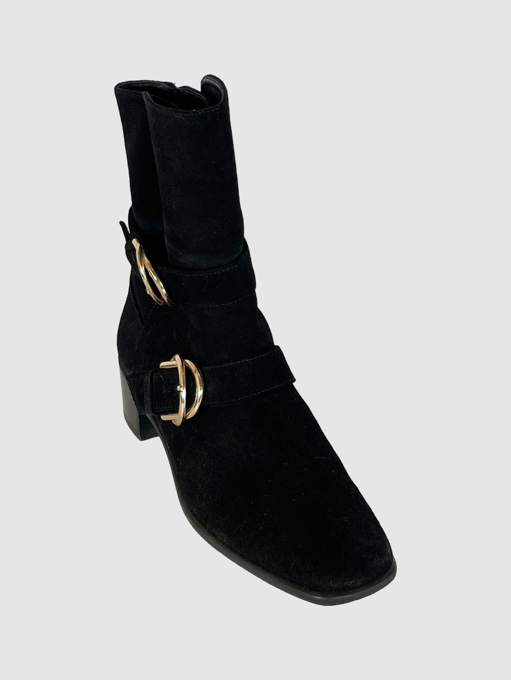 Stuart Weitzman Suede Ankle Boots - Size 7.5