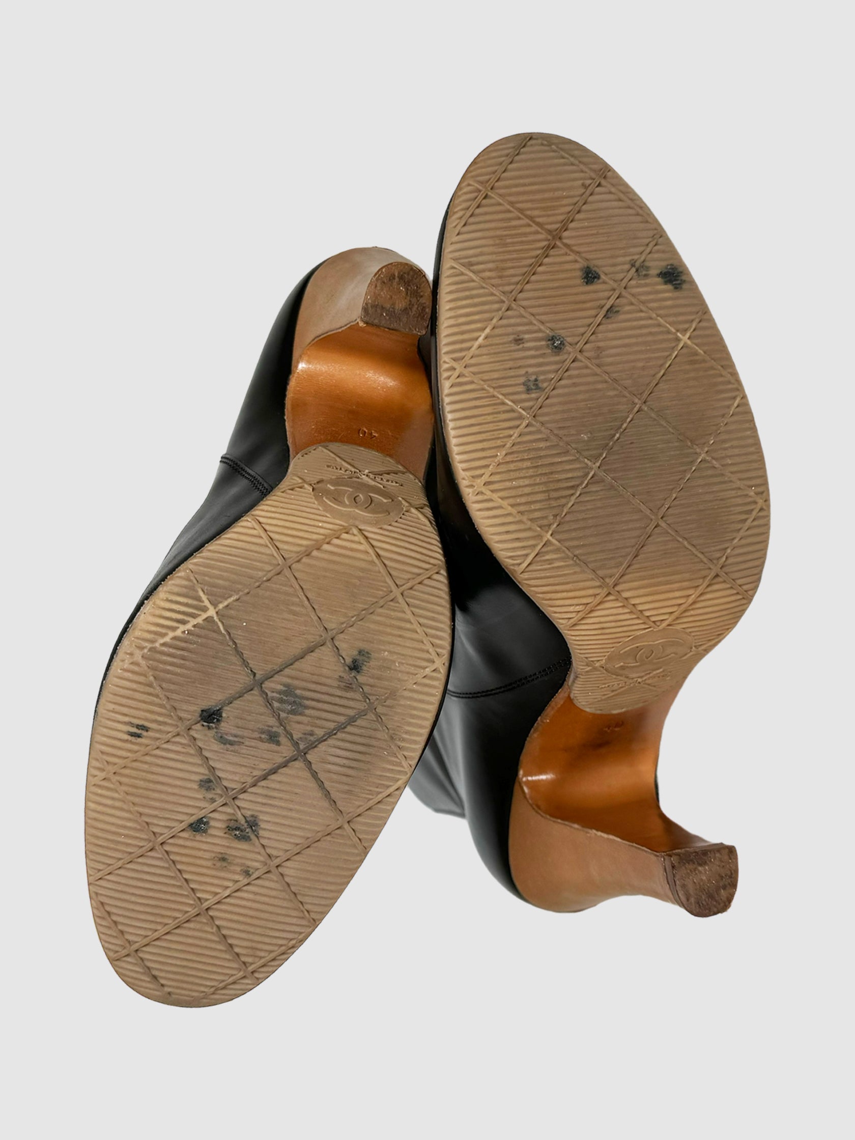 Cowboy High Heel Boots - Size 40