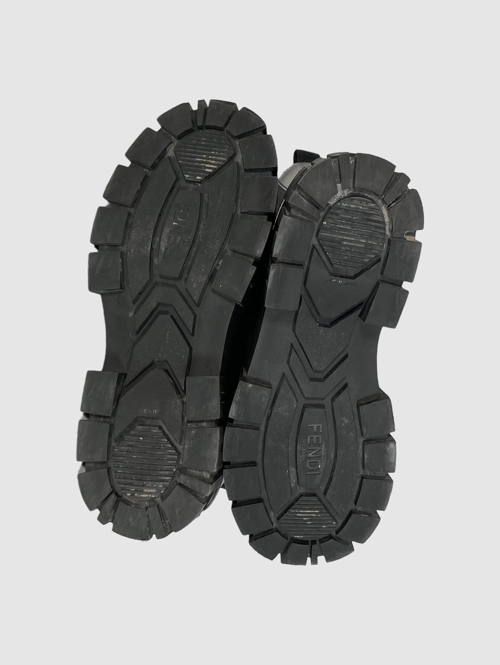 Fendi Leather Ankle Boots - Size 37