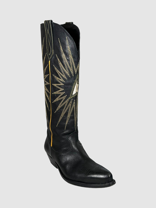 Wish Star Leather Boots