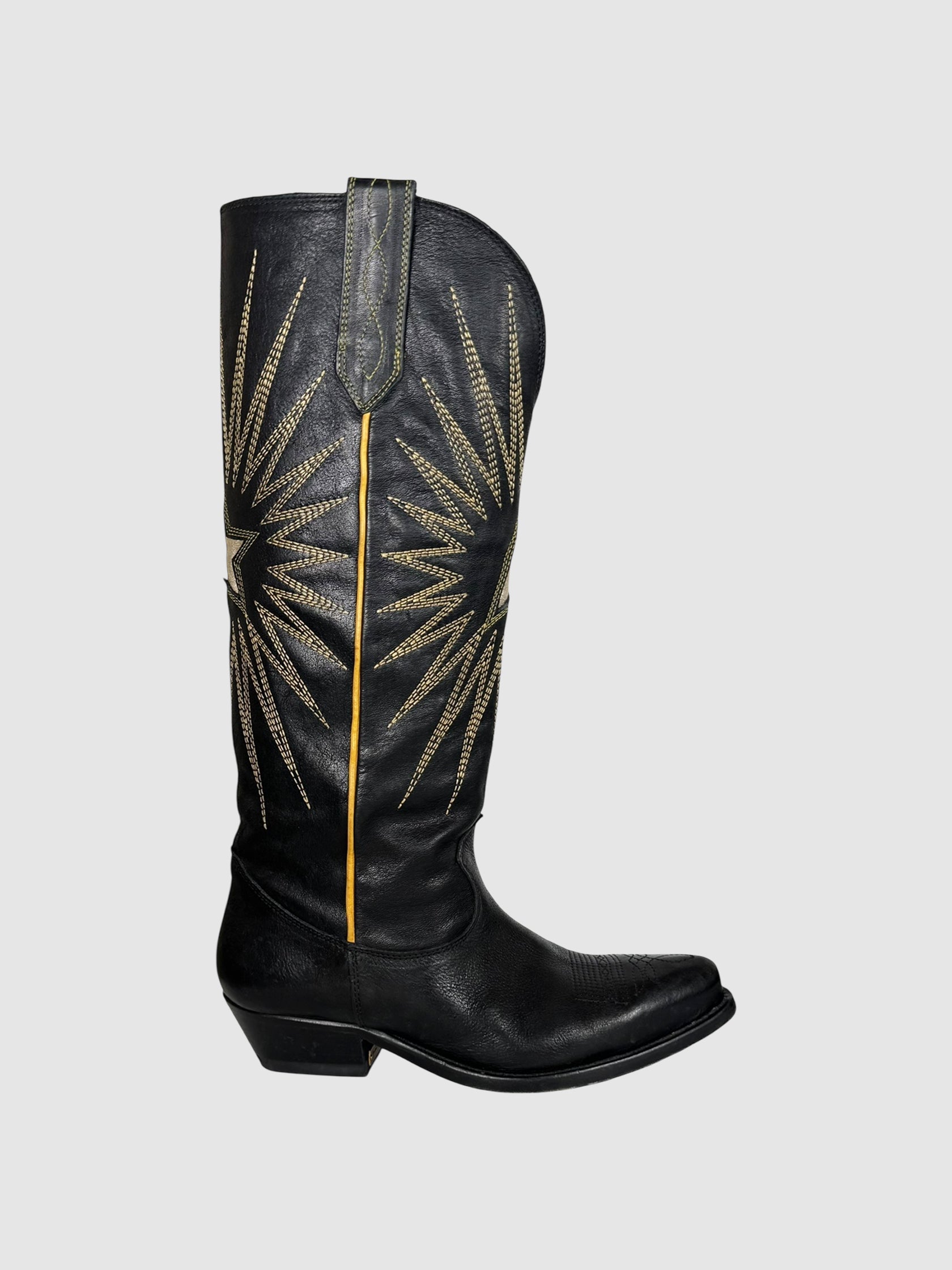 Wish Star Leather Boots
