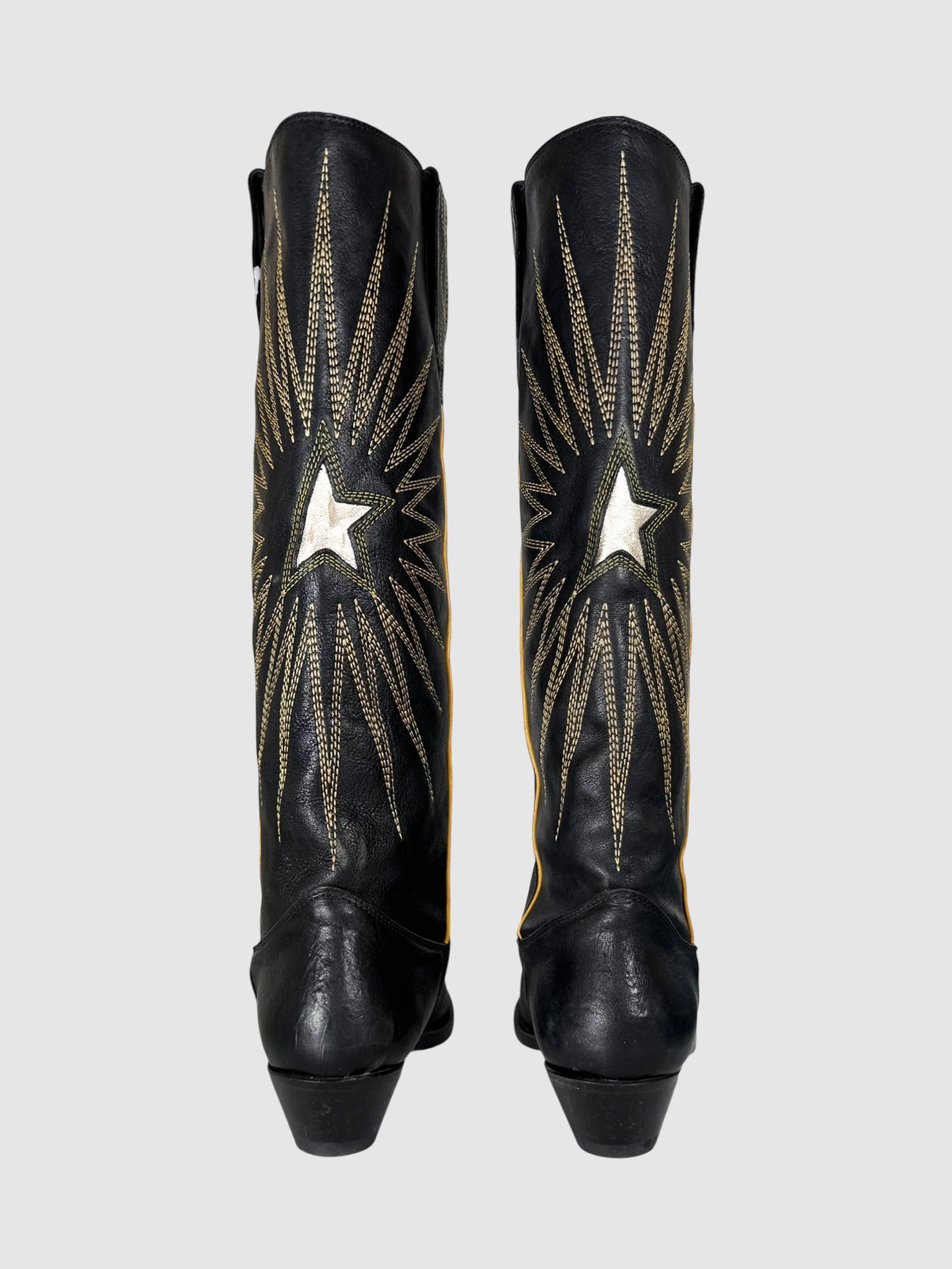 Wish Star Leather Boots