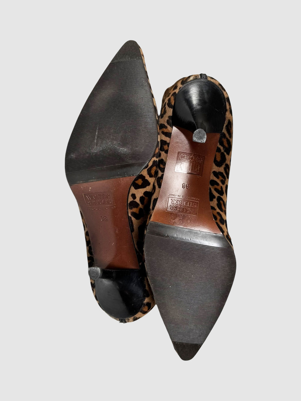 Leopard Print Ponyhair Boots
