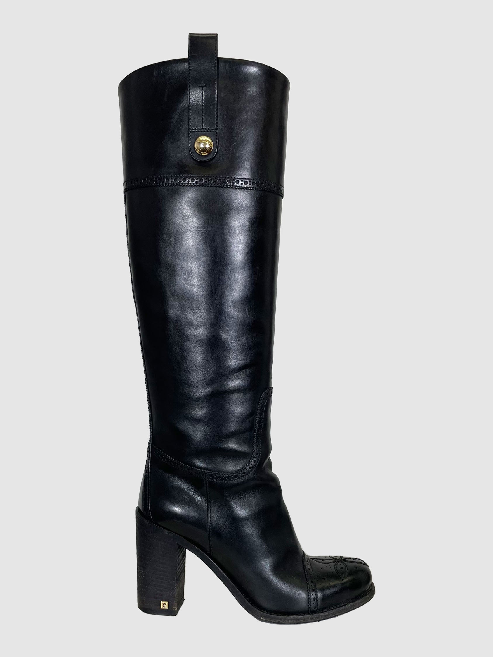 Louis Vuitton High Heel Knee-High Boots - Size 37