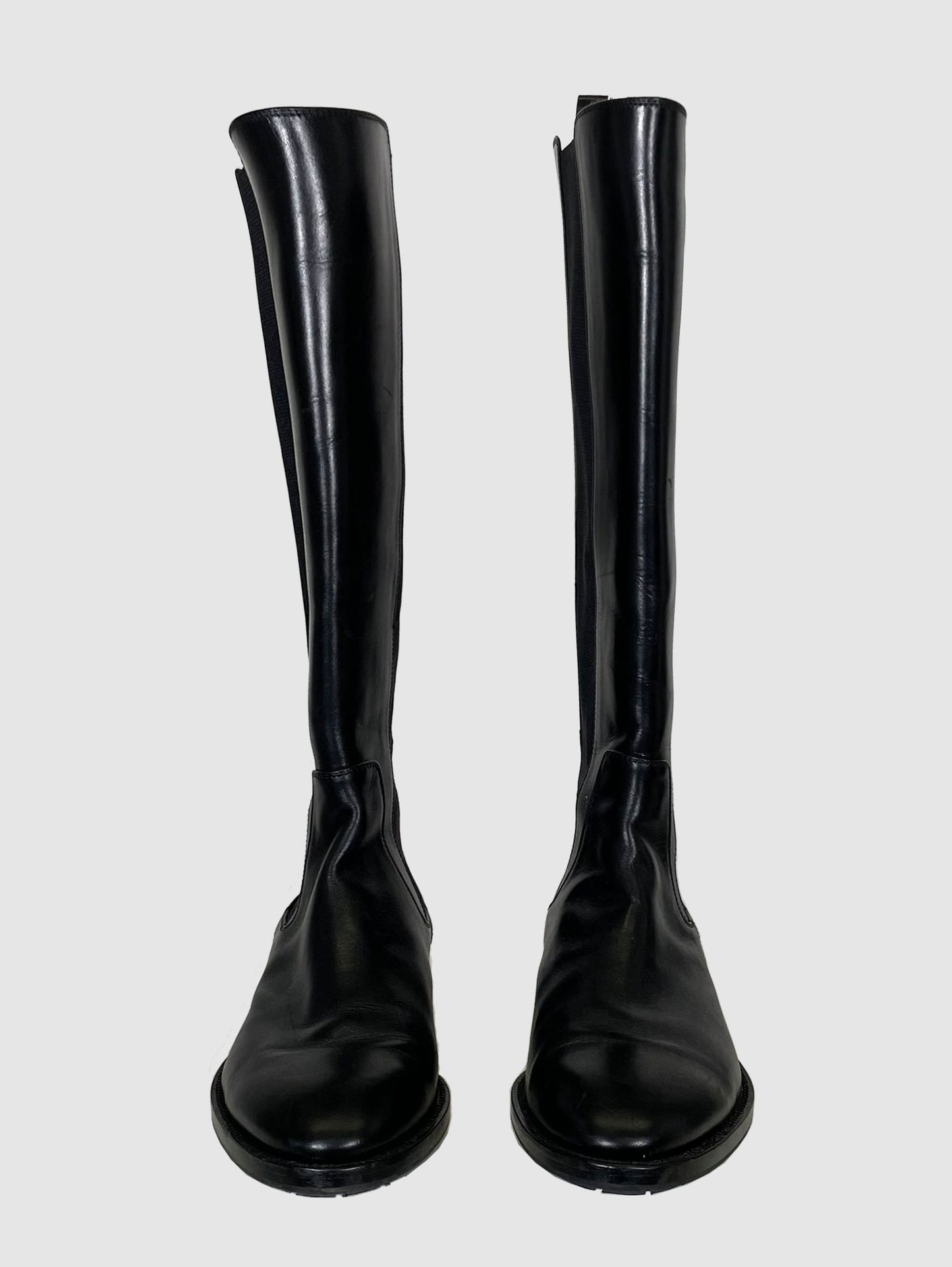 Tall Leather Boots - Size 39.5
