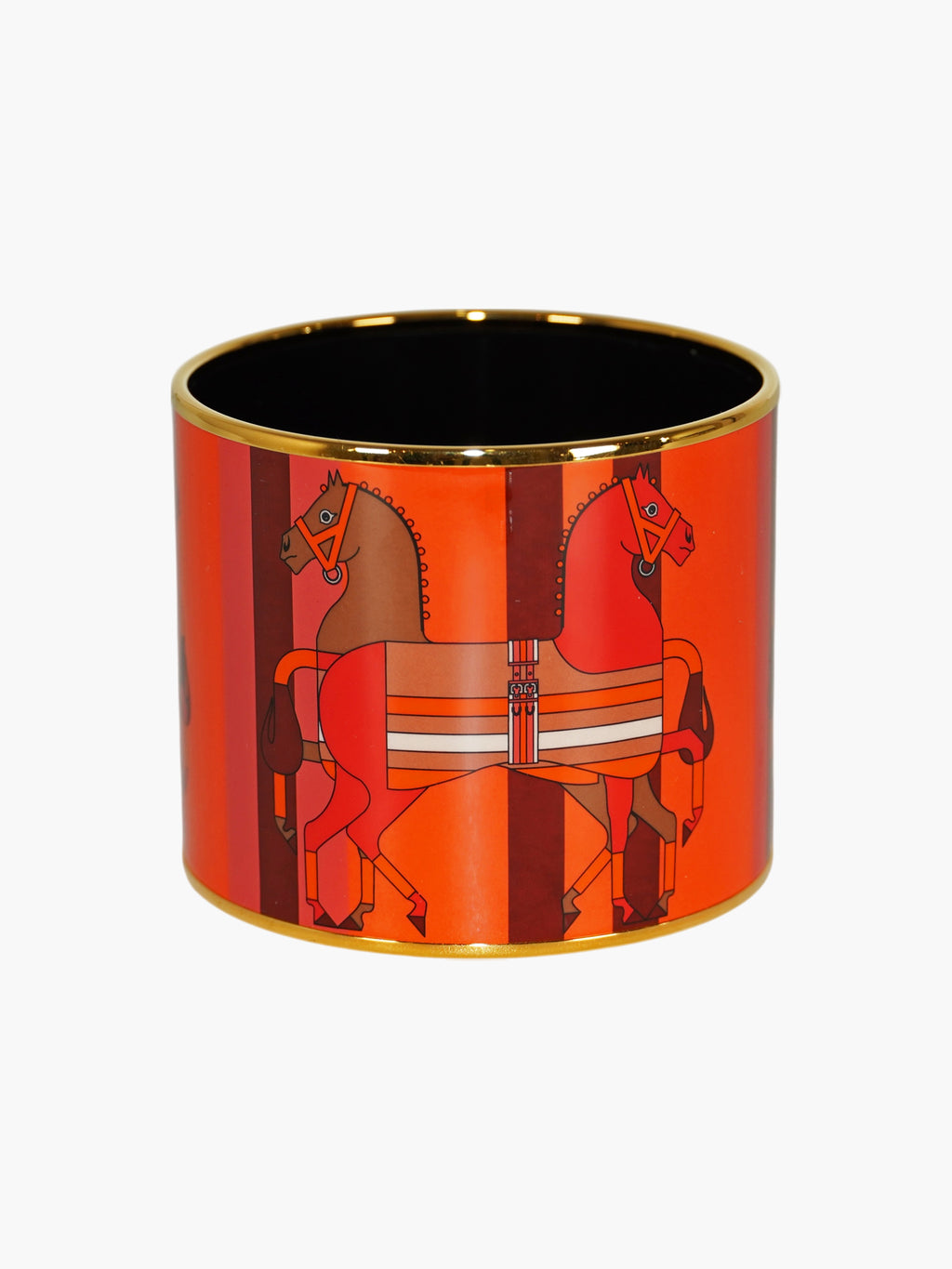 Enamel Horse Bangle