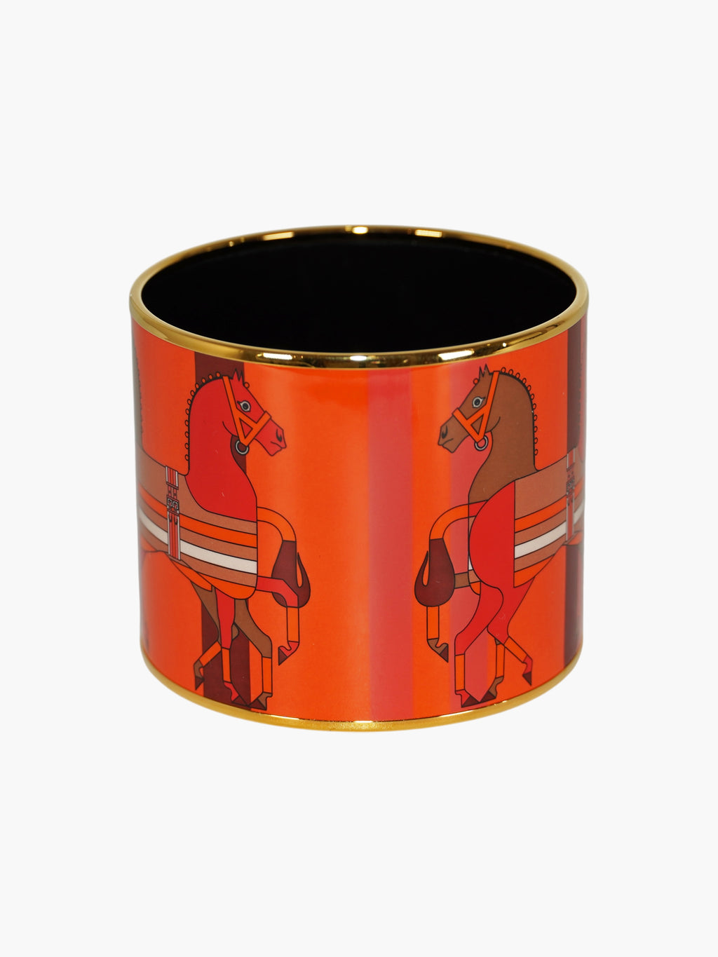 Enamel Horse Bangle