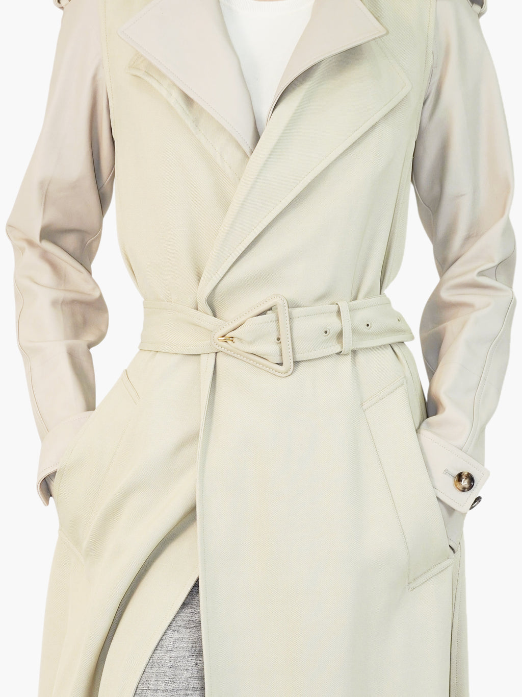 Layered Trench Coat