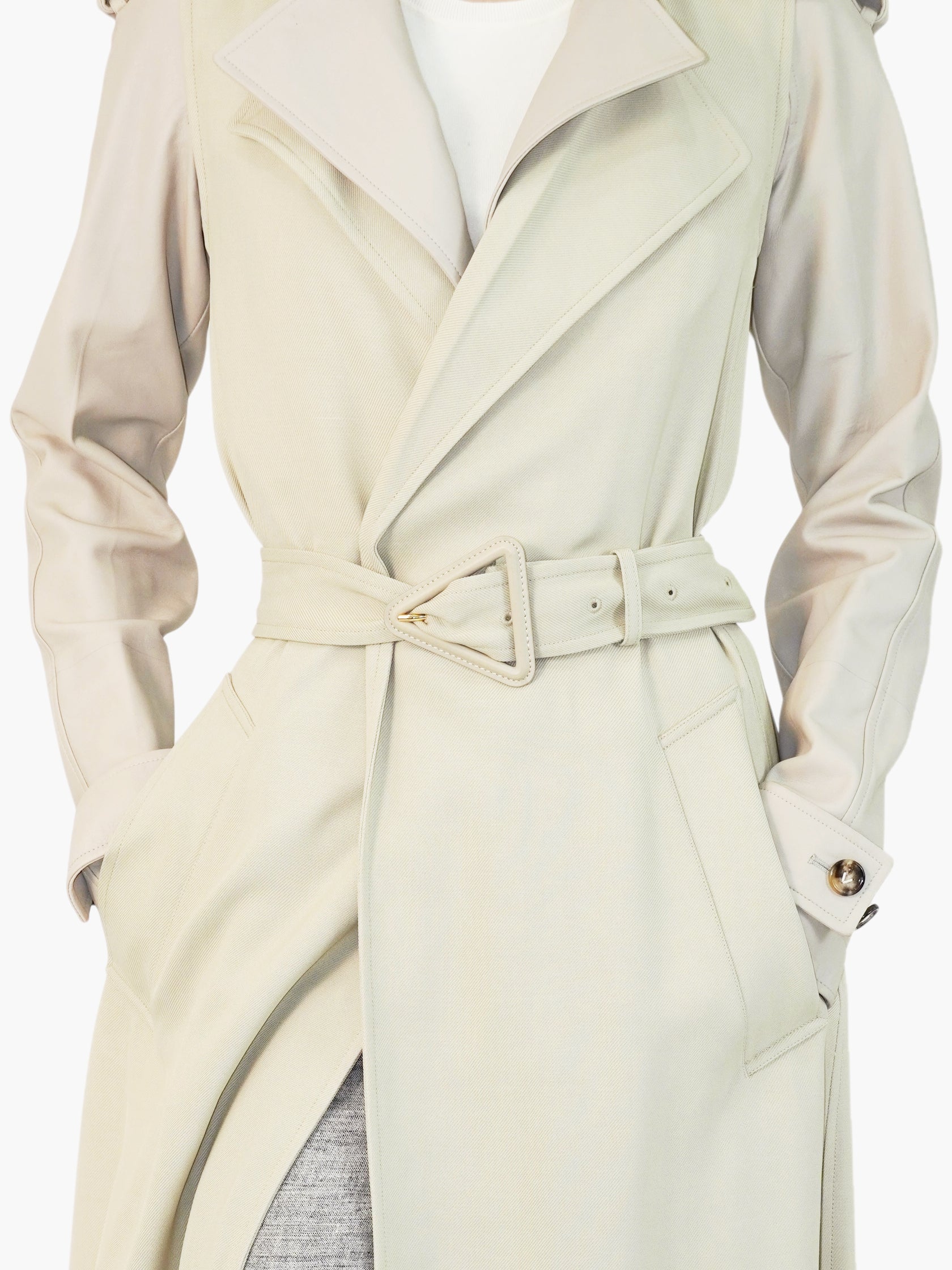 Layered Trench Coat