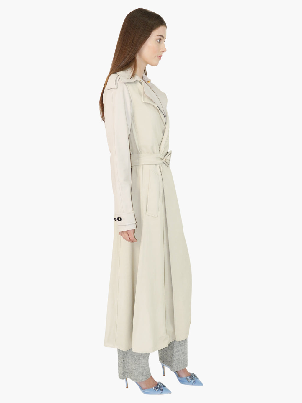 Layered Trench Coat