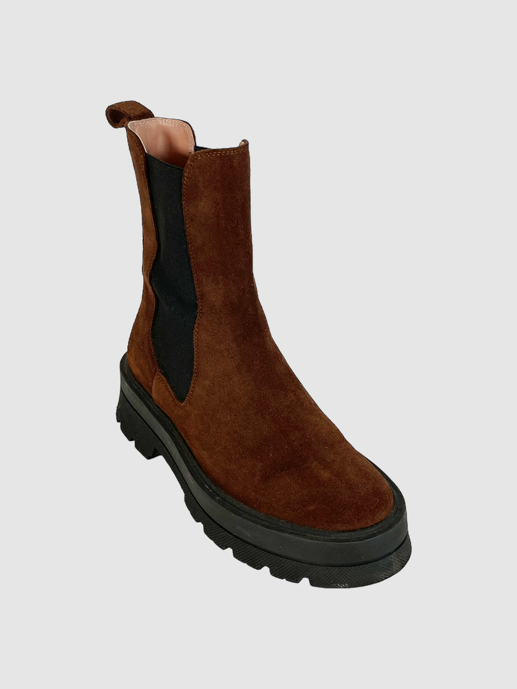 Boss Suede Ankle Boots - Size 39