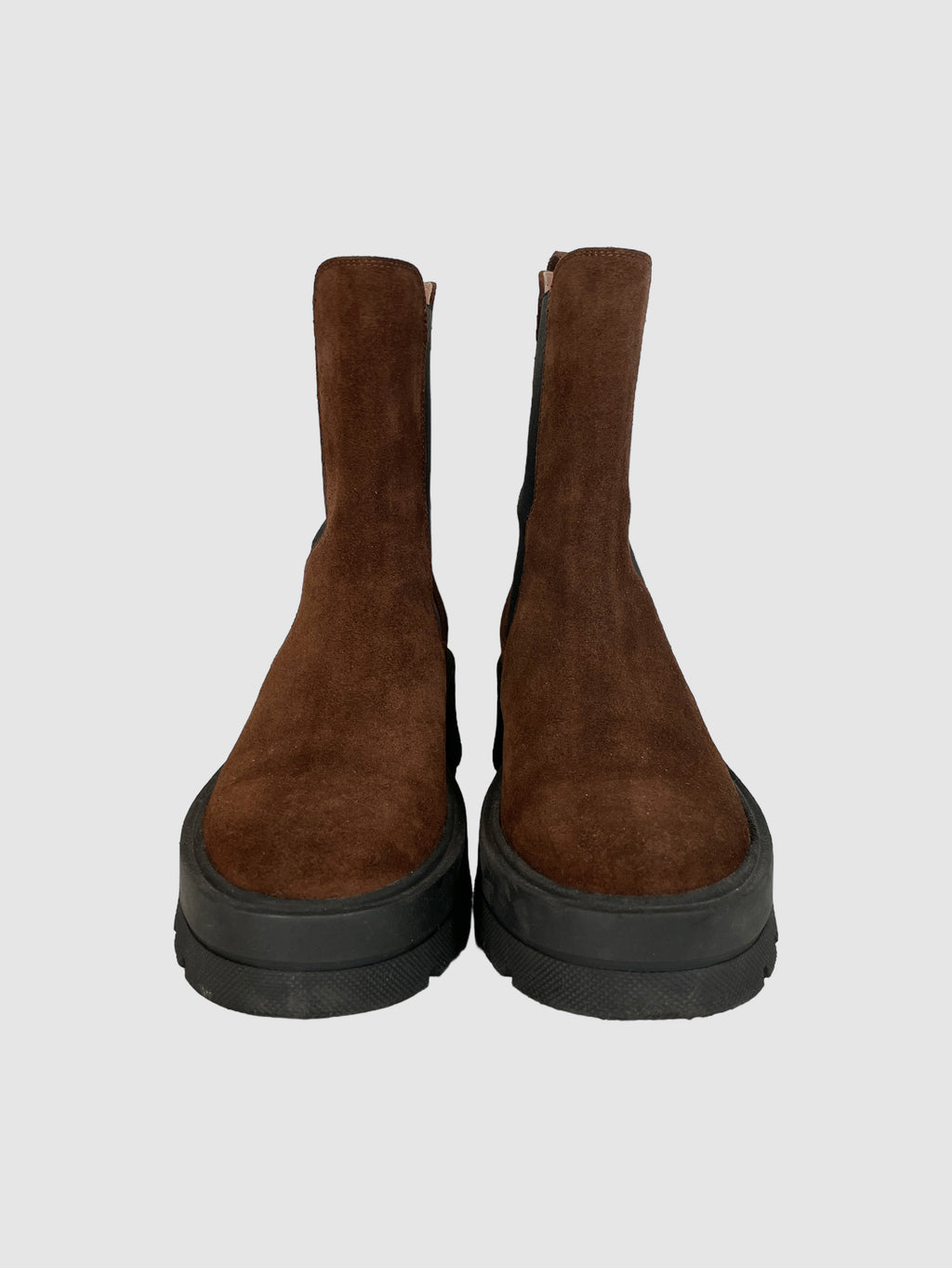 Boss Suede Ankle Boots - Size 39