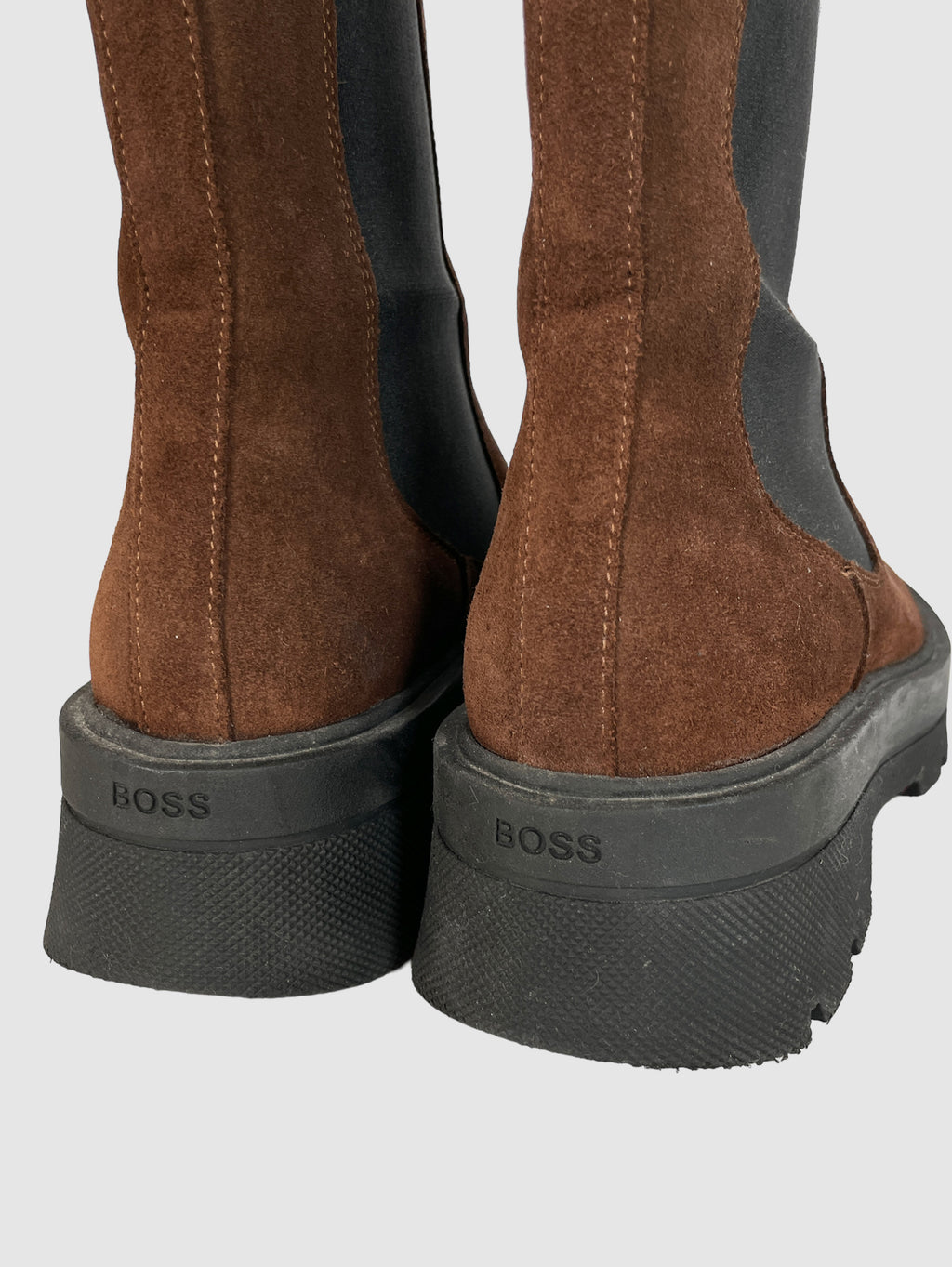 Boss Suede Ankle Boots - Size 39