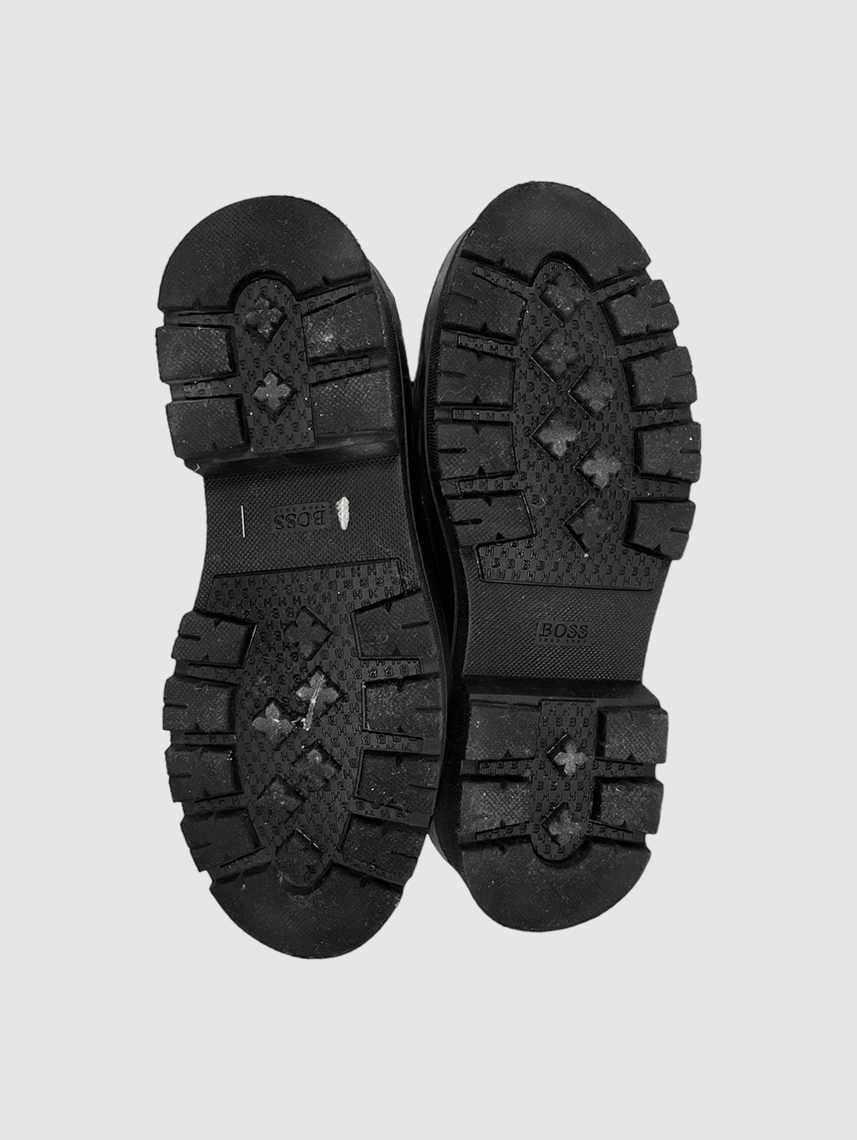 Boss Suede Ankle Boots - Size 39