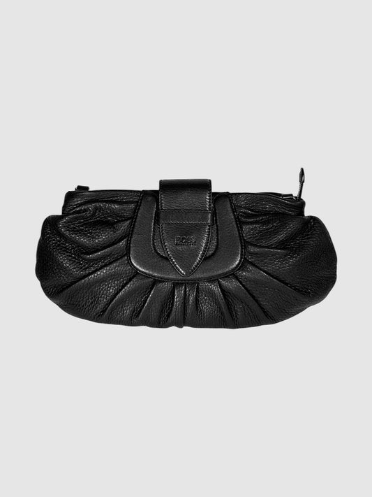 Large Pleated Clutch