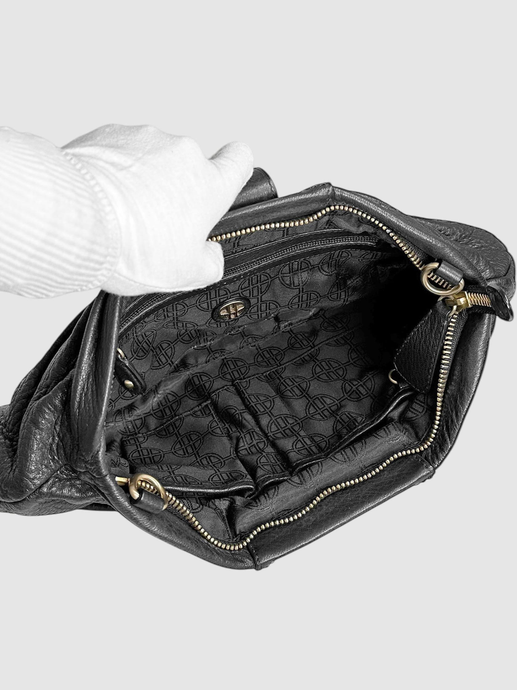 Large Pleated Clutch