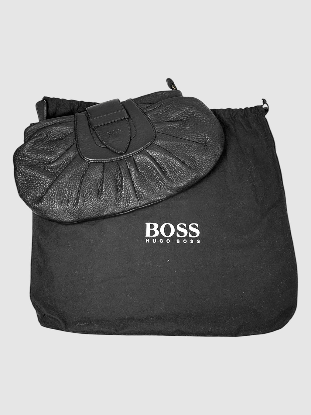 Large Pleated Clutch