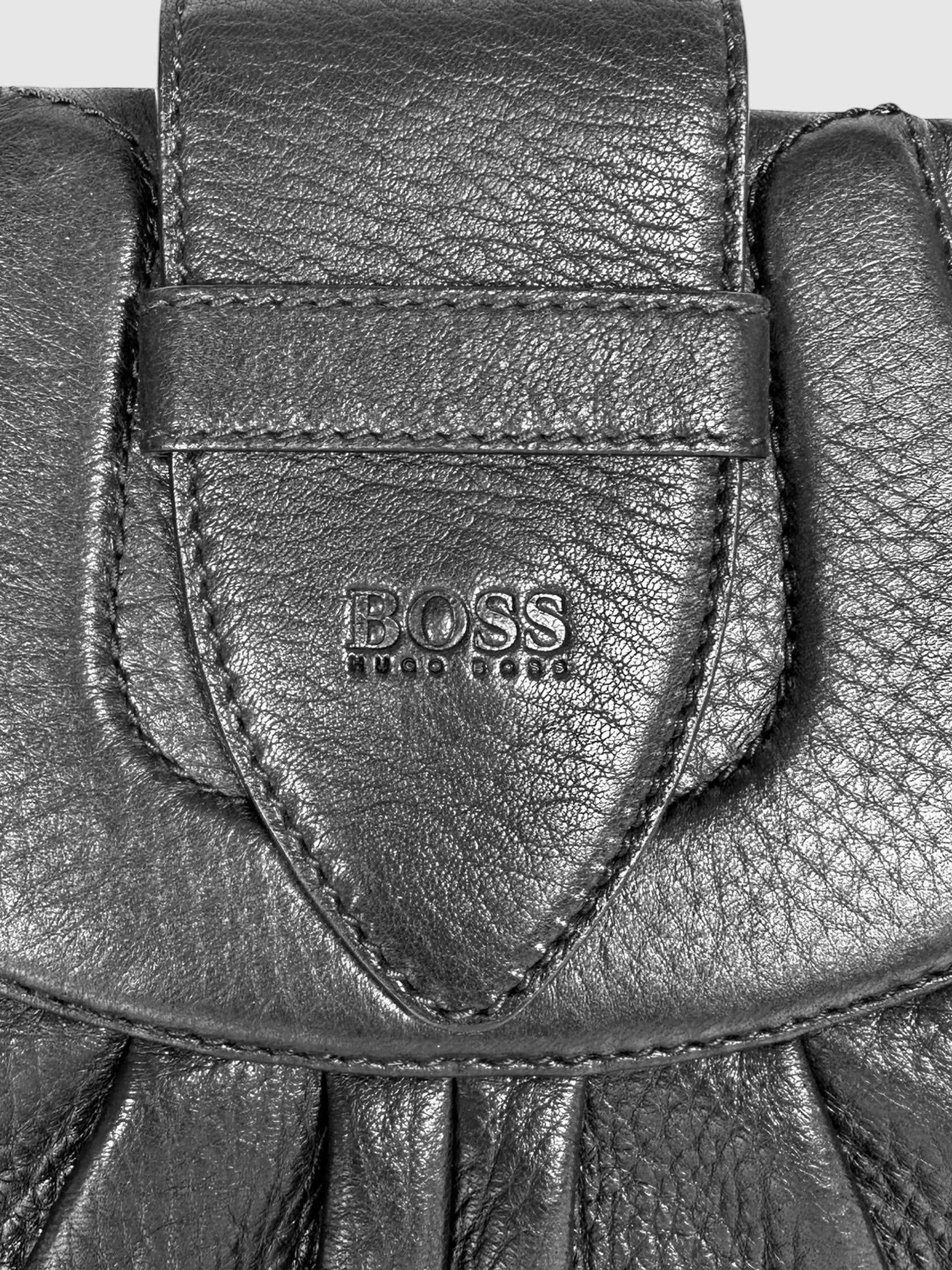 Large Pleated Clutch