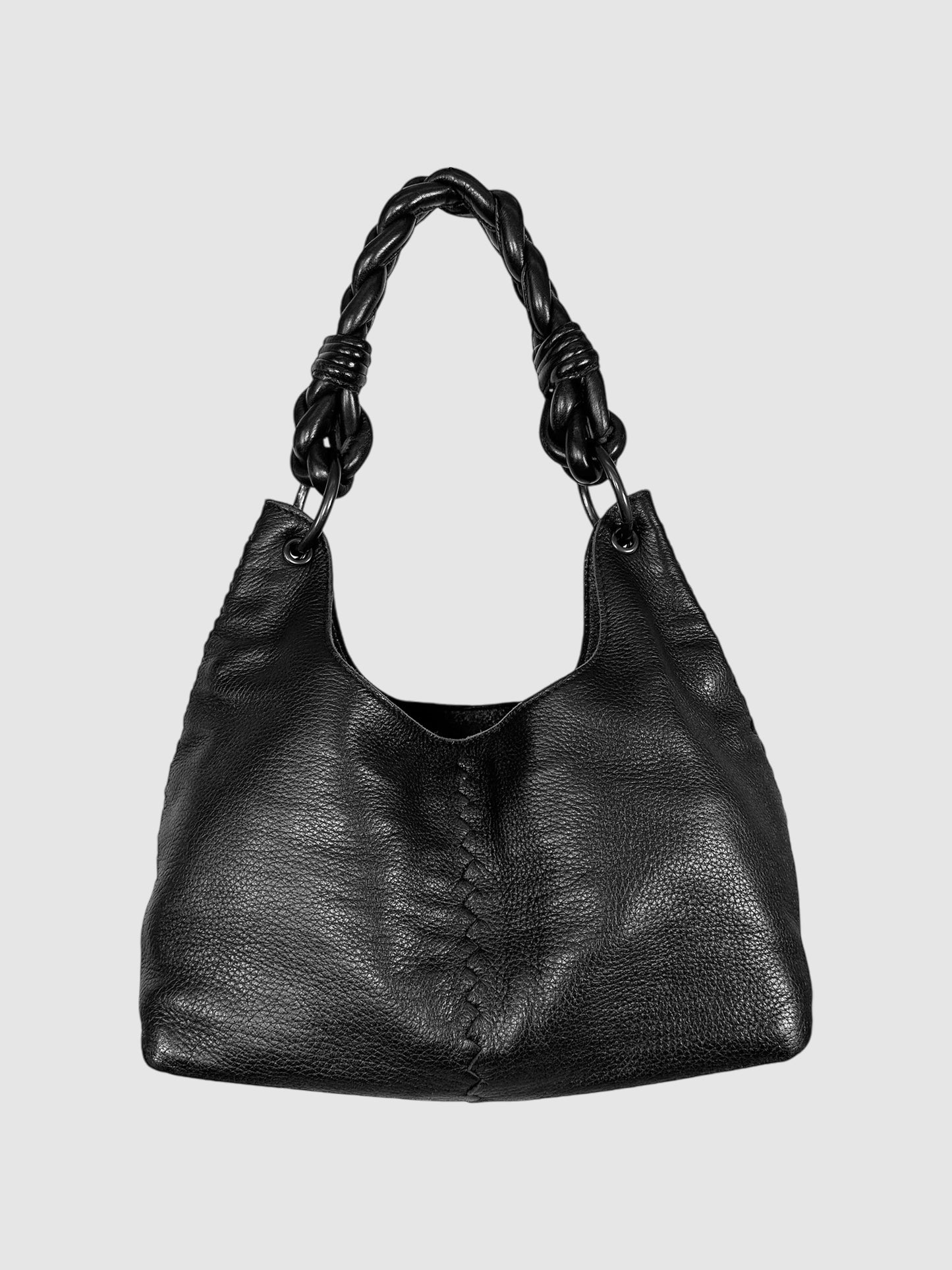 Cervo Braided Strap Hobo Bag