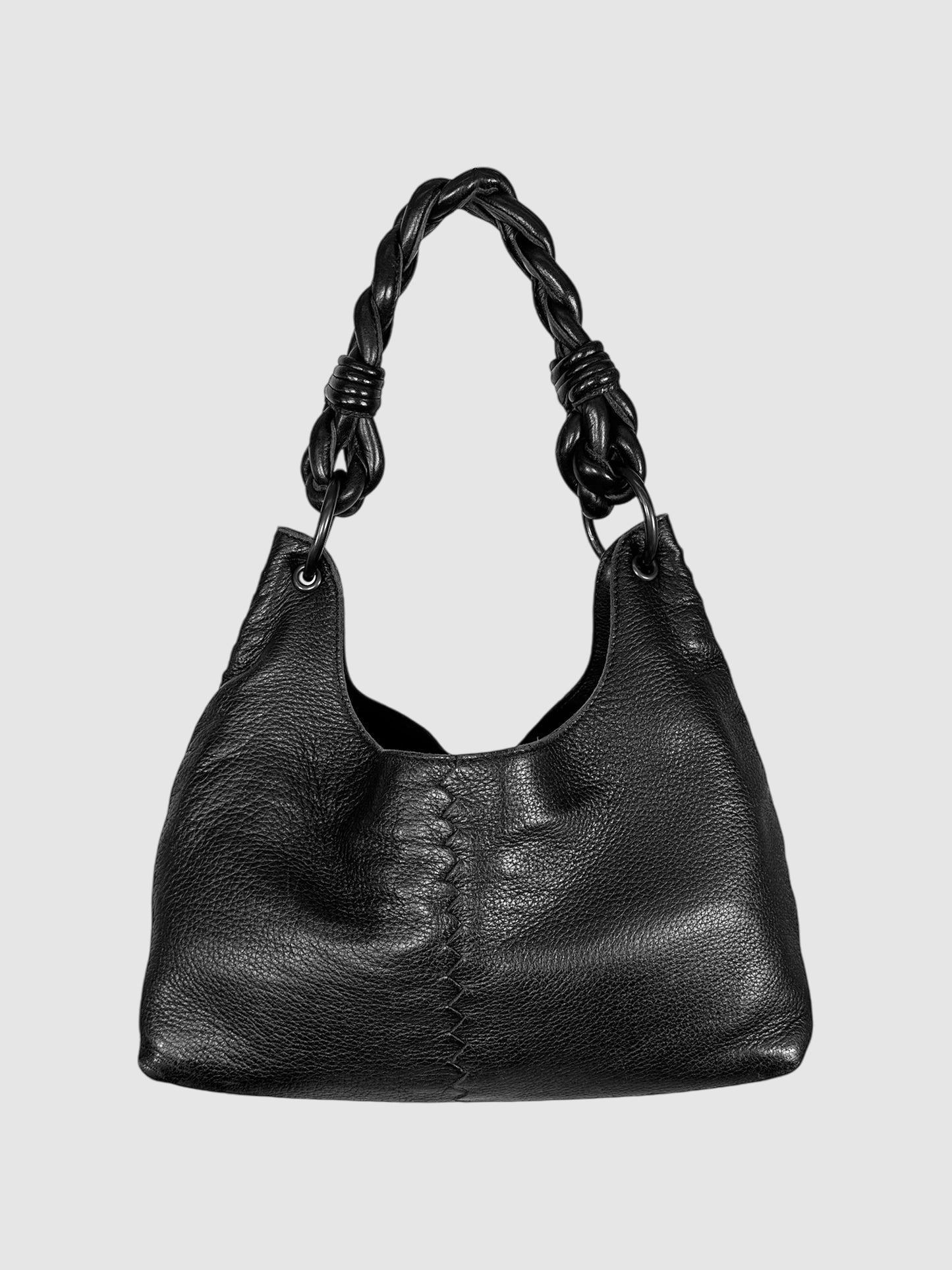 Cervo Braided Strap Hobo Bag