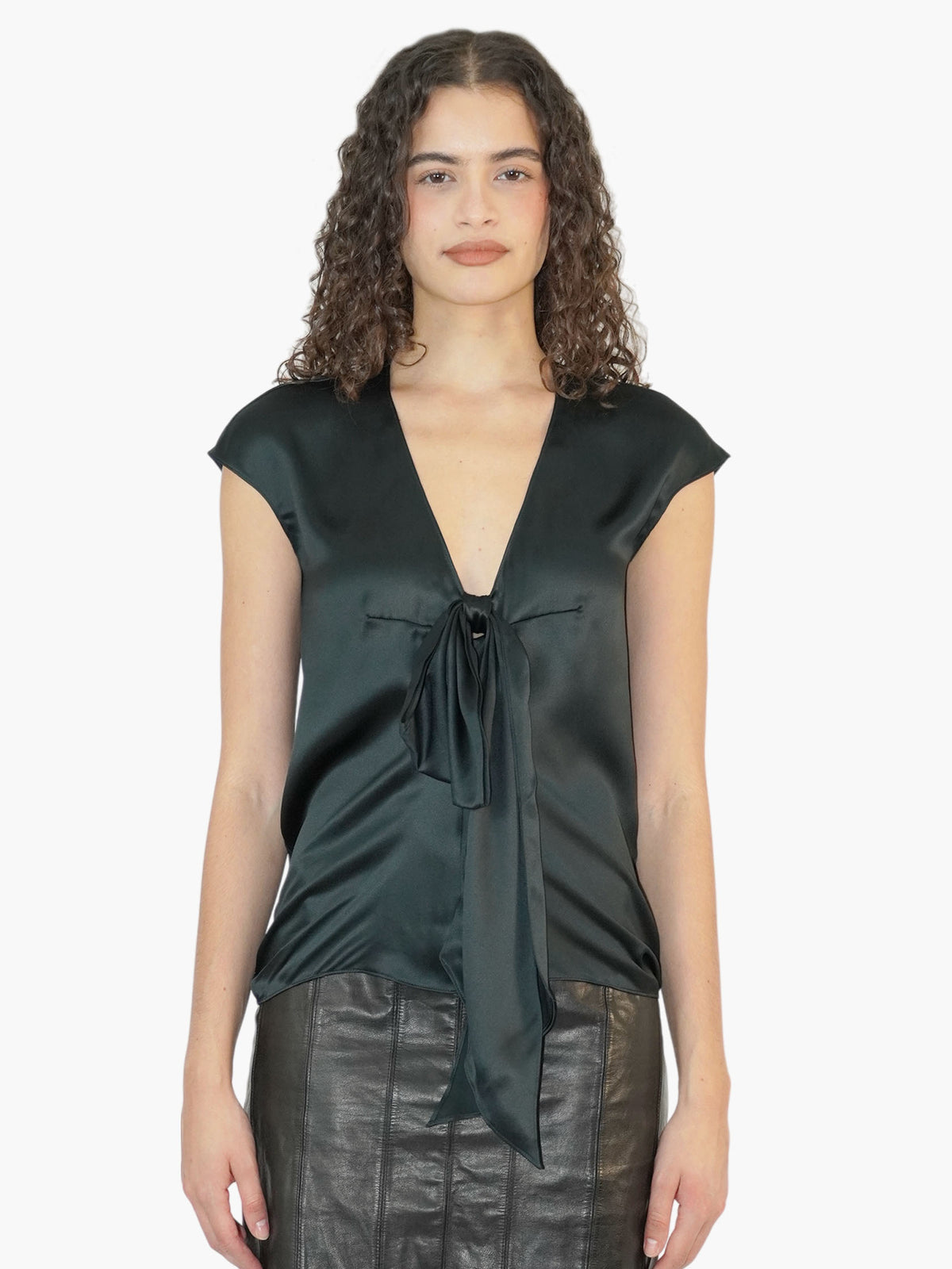 Silk Bow Top