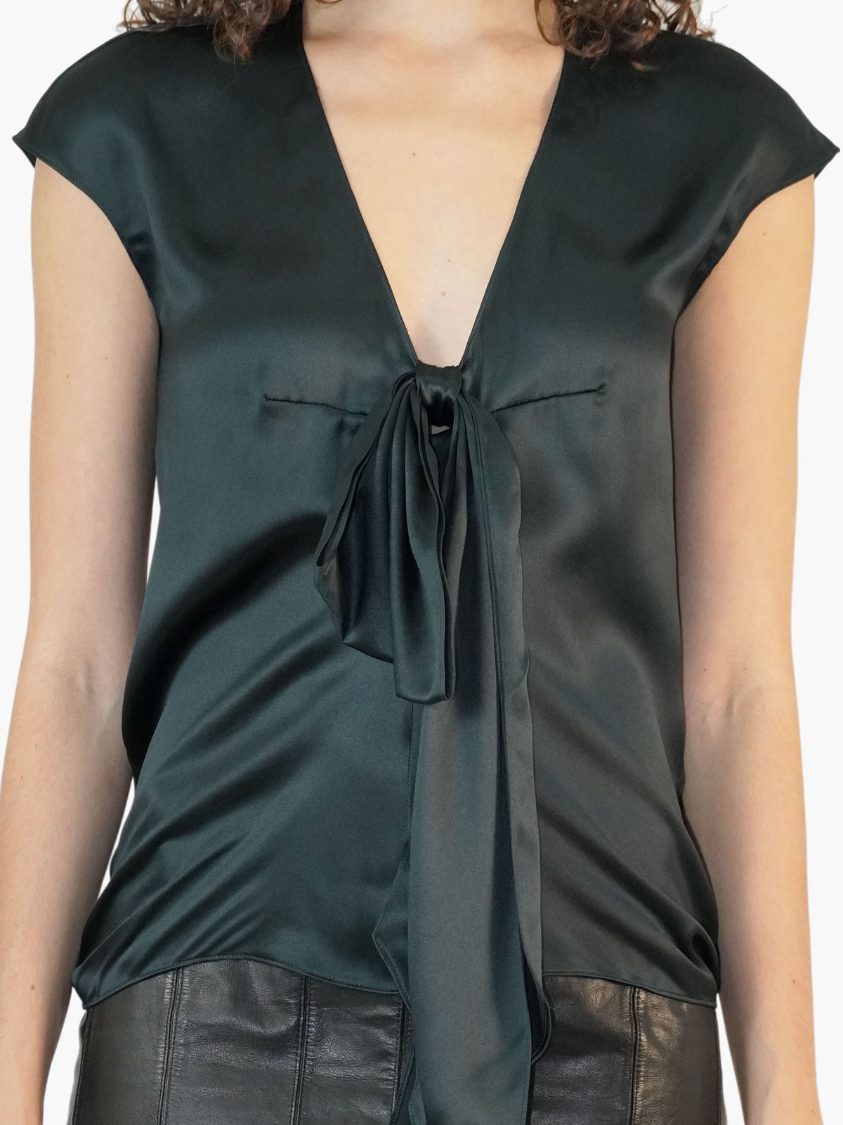 Silk Bow Top