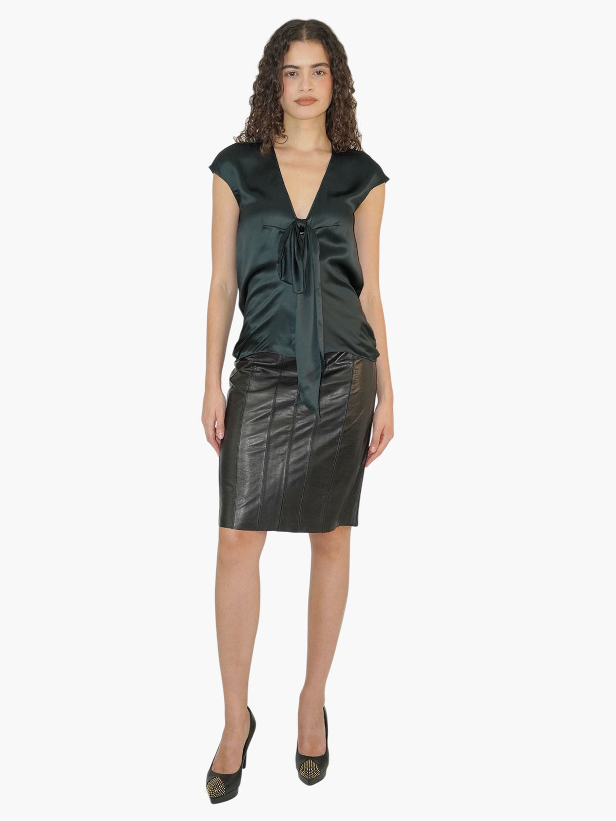 Silk Bow Top