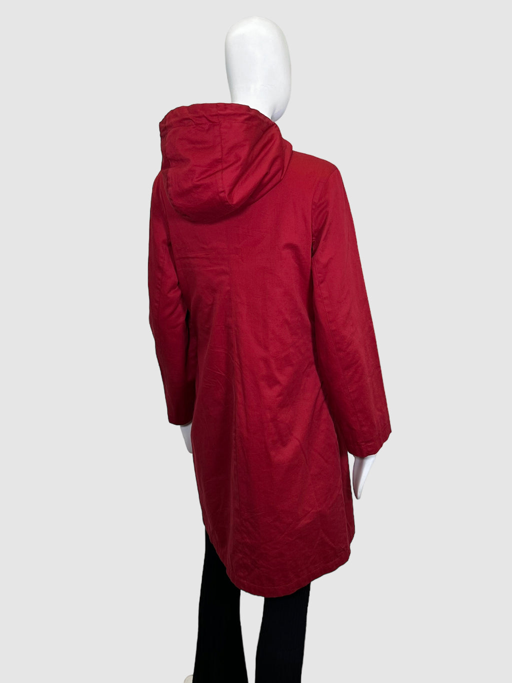 Burberry Long Hooded Coat - Size M