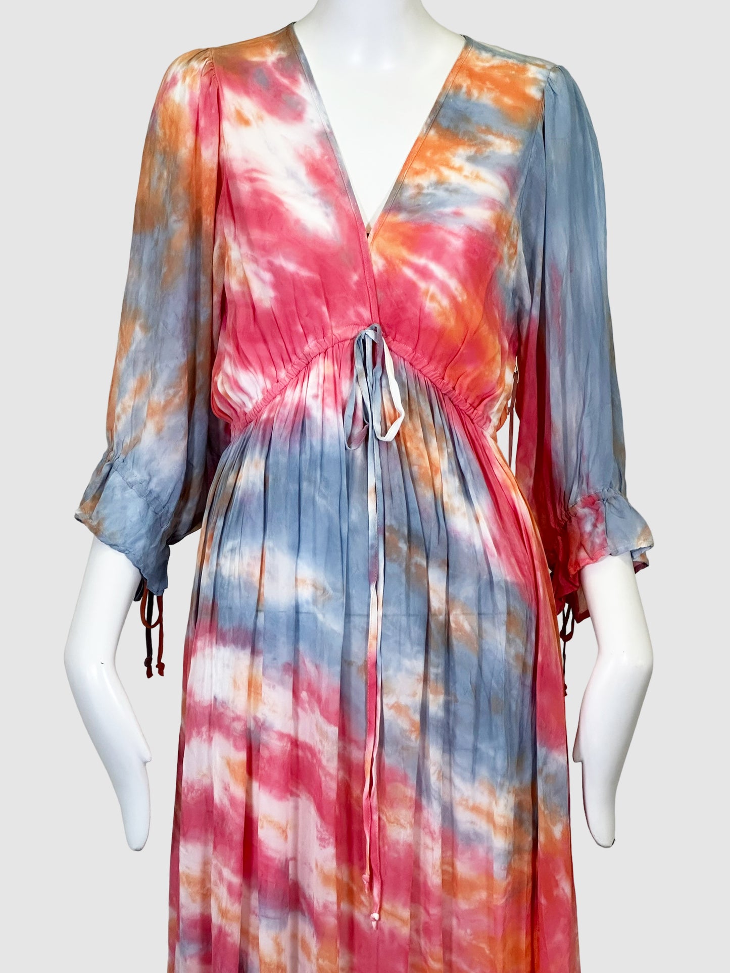 Young & Fabulous & Broke Tie-Dye Maxi Dress - Size S