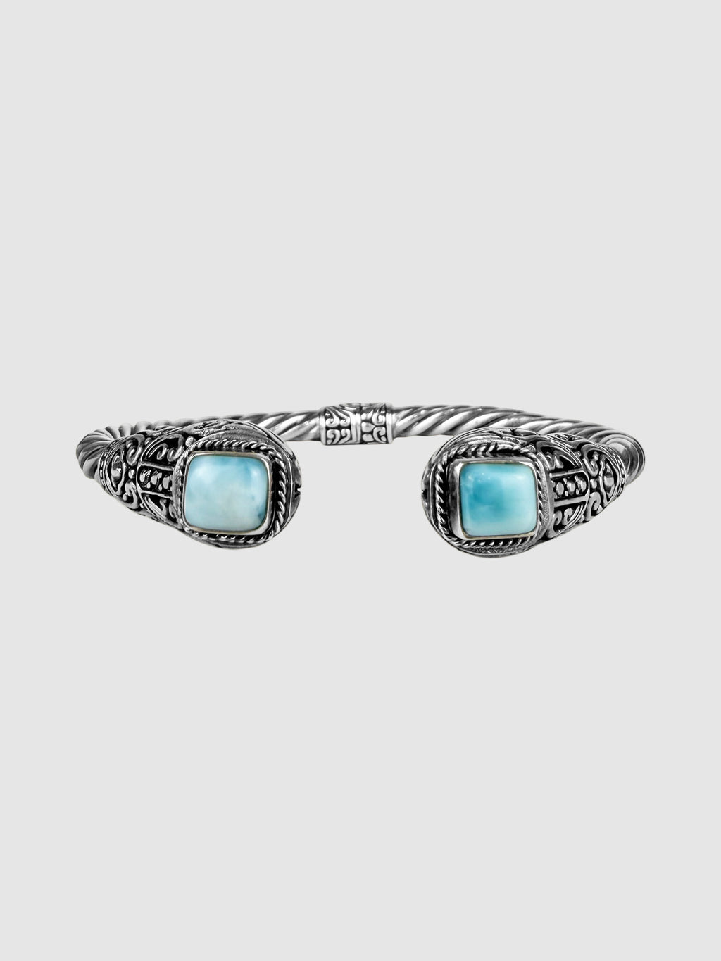 Larimar Cable Bracelet