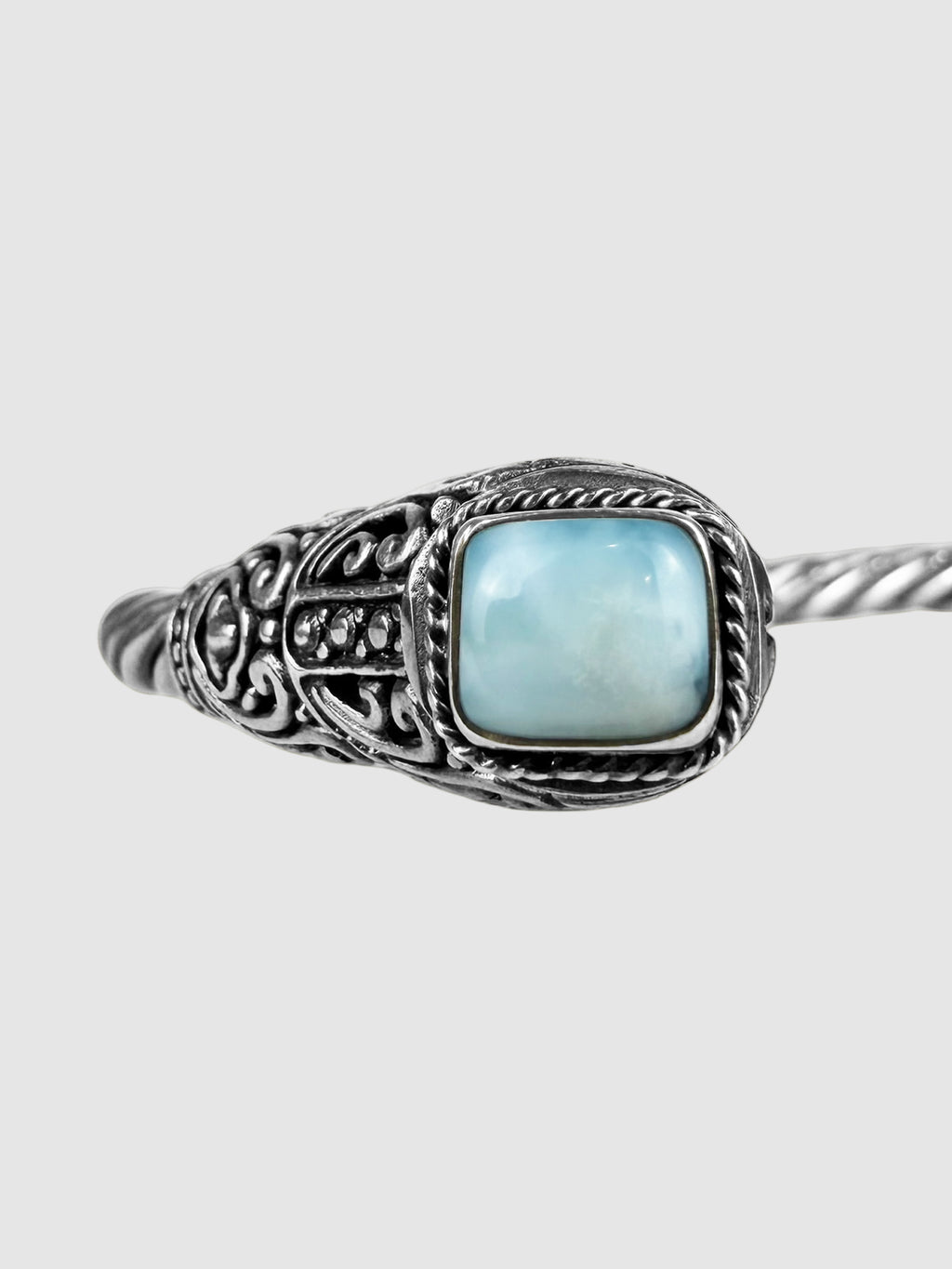 Larimar Cable Bracelet