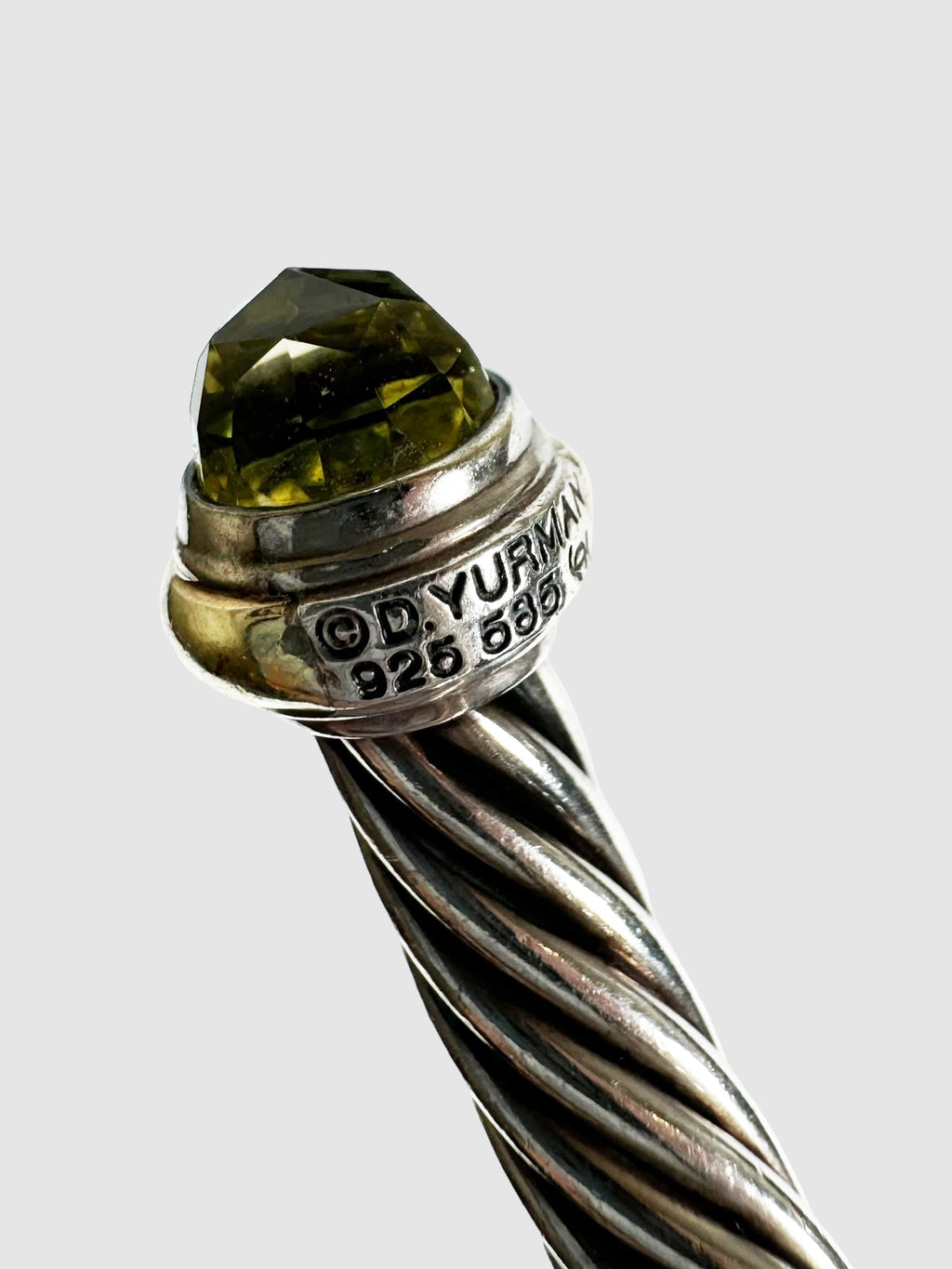 Cable Classic Prasiolite Bracelet