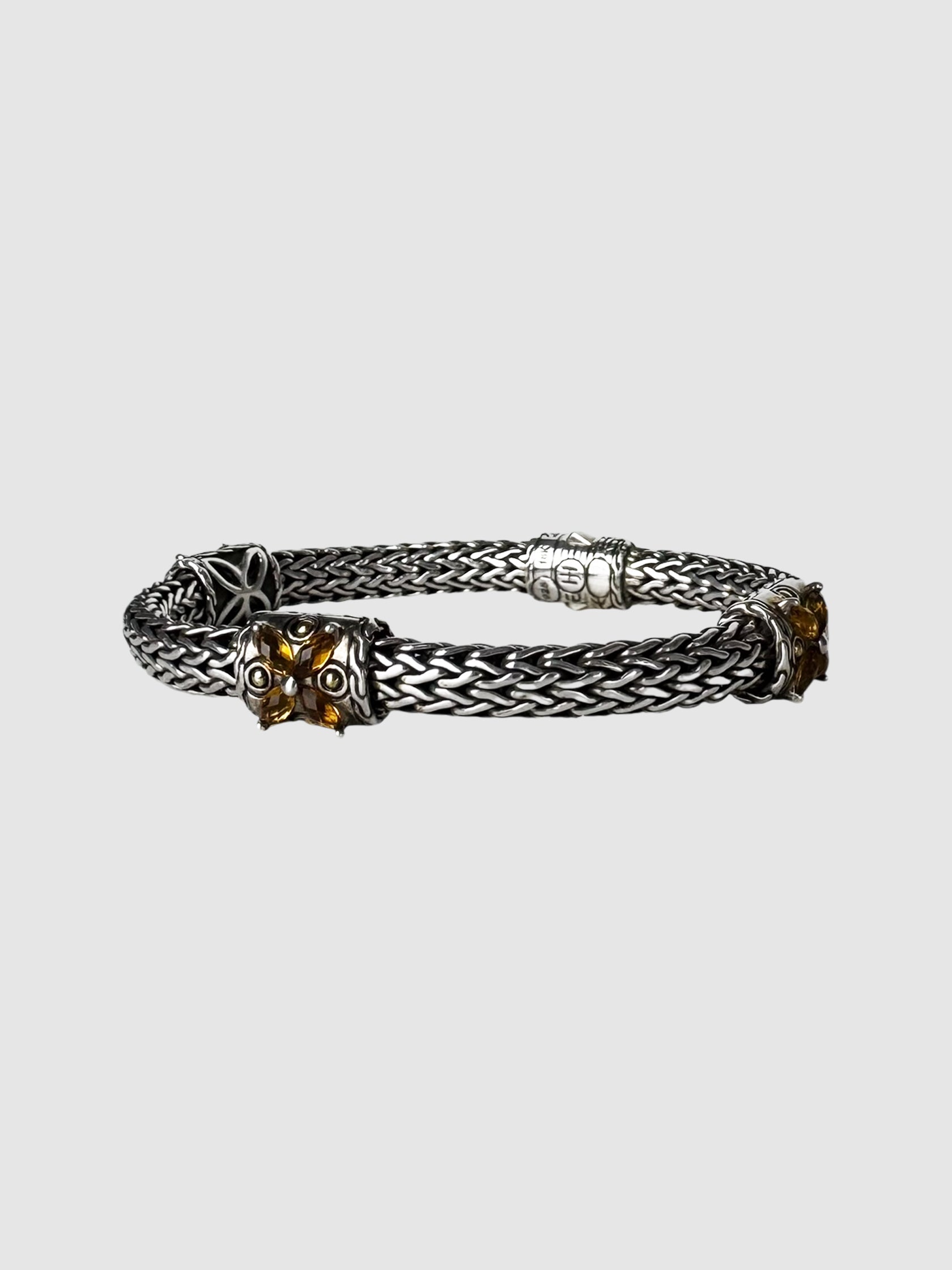 Citrine Station Bracelet