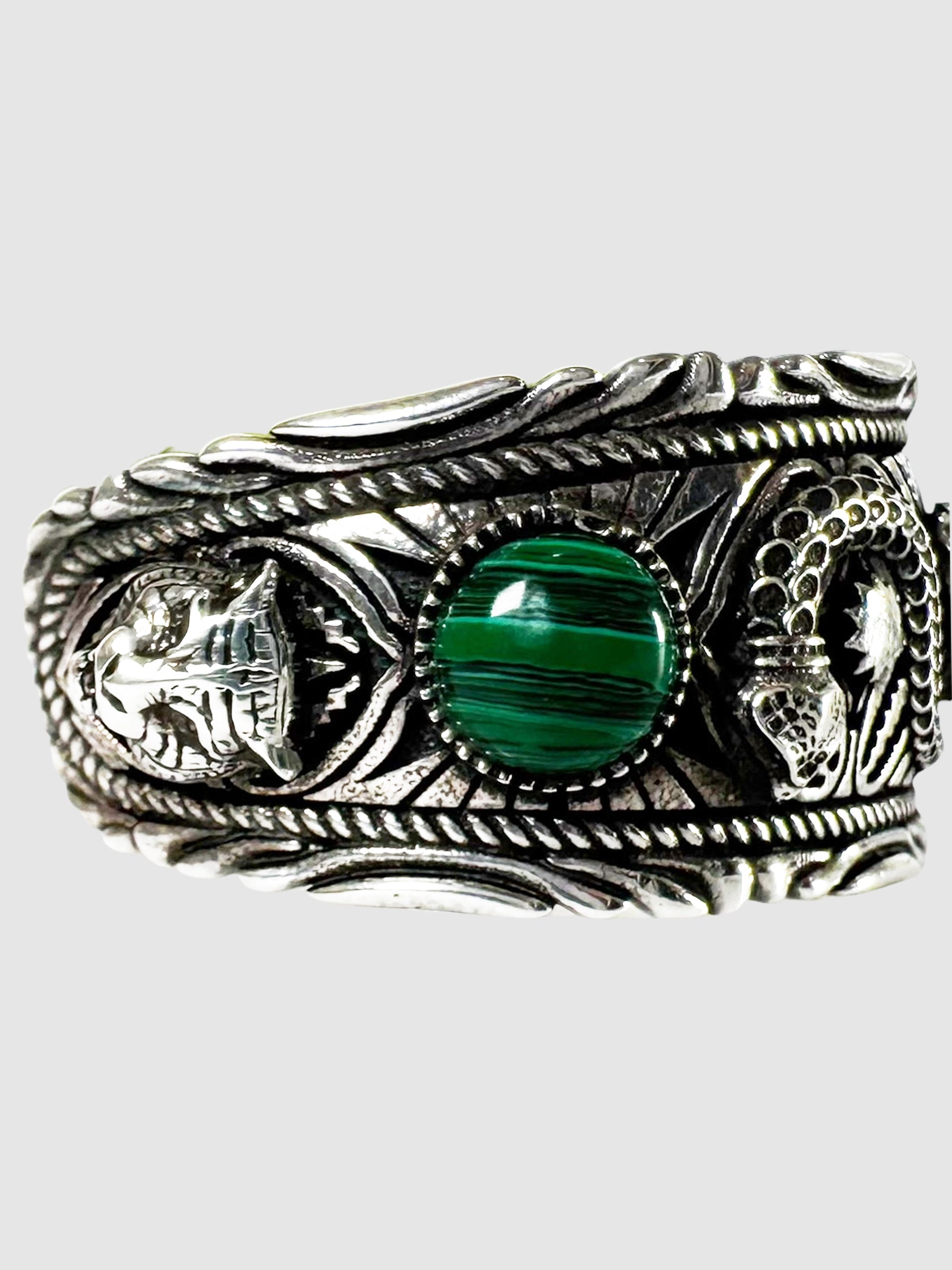 Garden Feline Cuff Bracelet