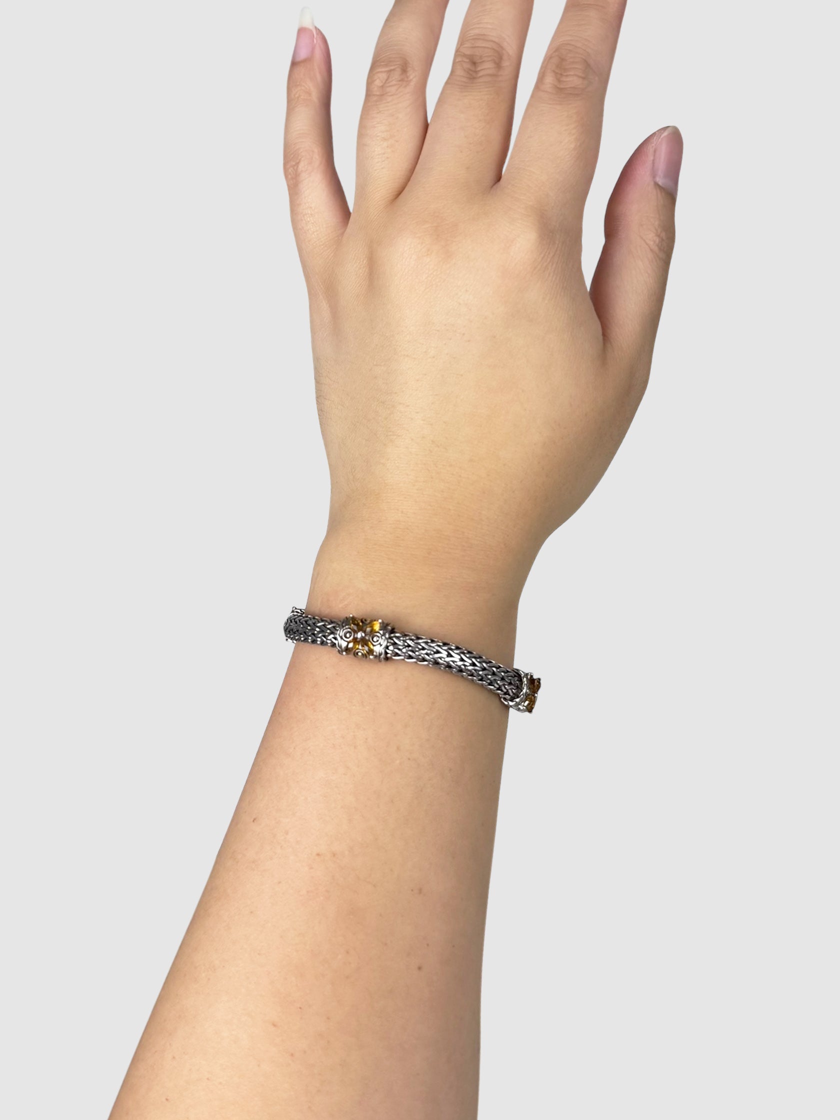 Citrine Station Bracelet