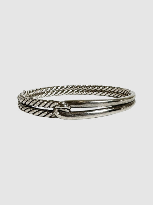 David Yurman Labyrinth Single-Loop Bracelet Consignment Secondhand Designer Luxury Resale Toronto Trendy