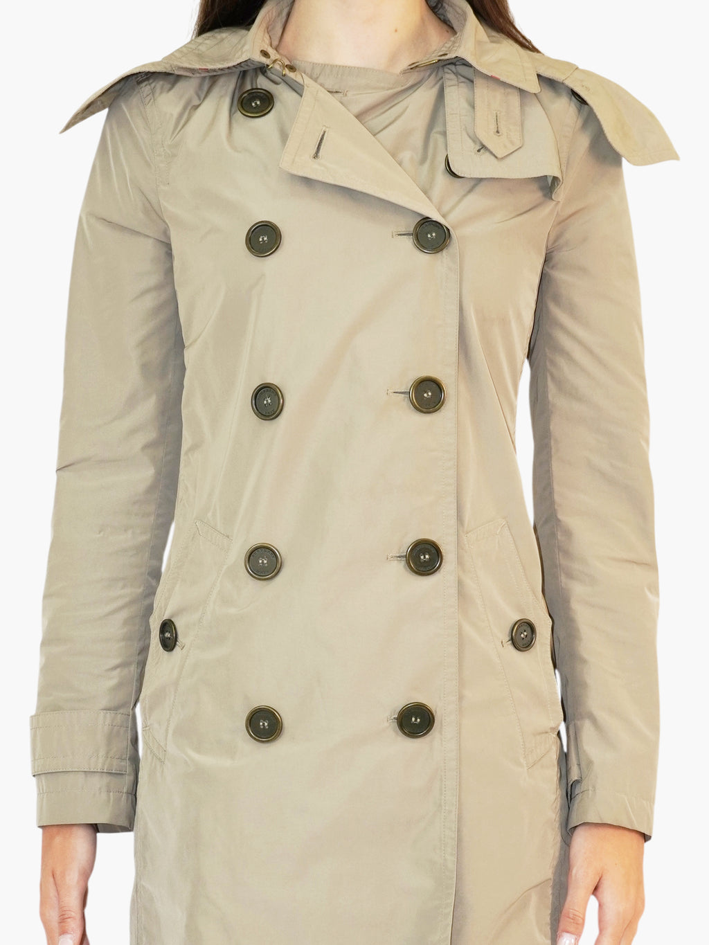 Hooded Trench Coat