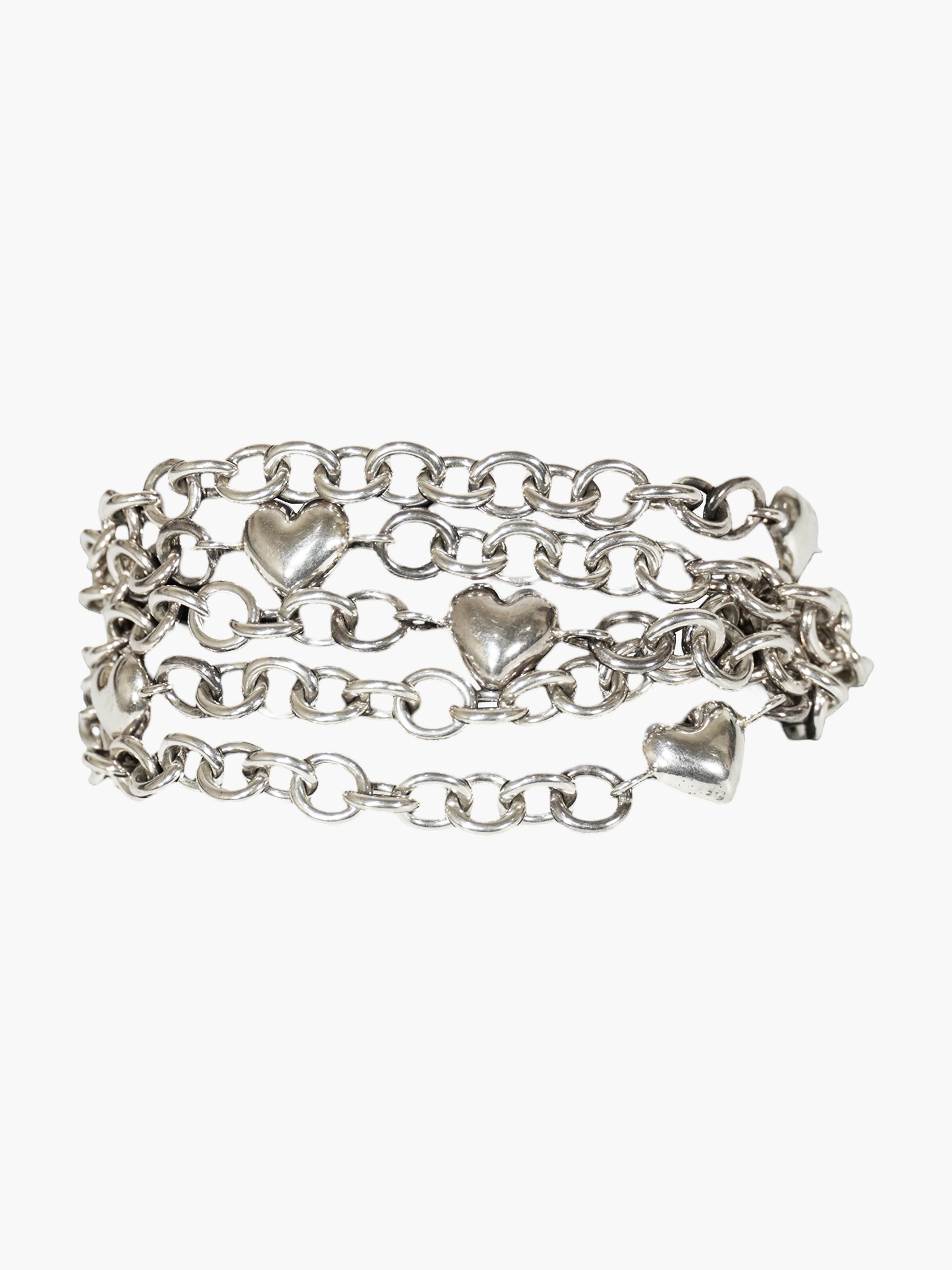 Multi-Strand Heart Bracelet
