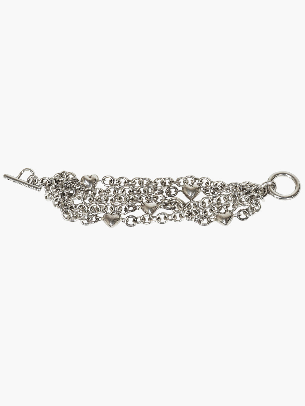 Multi-Strand Heart Bracelet