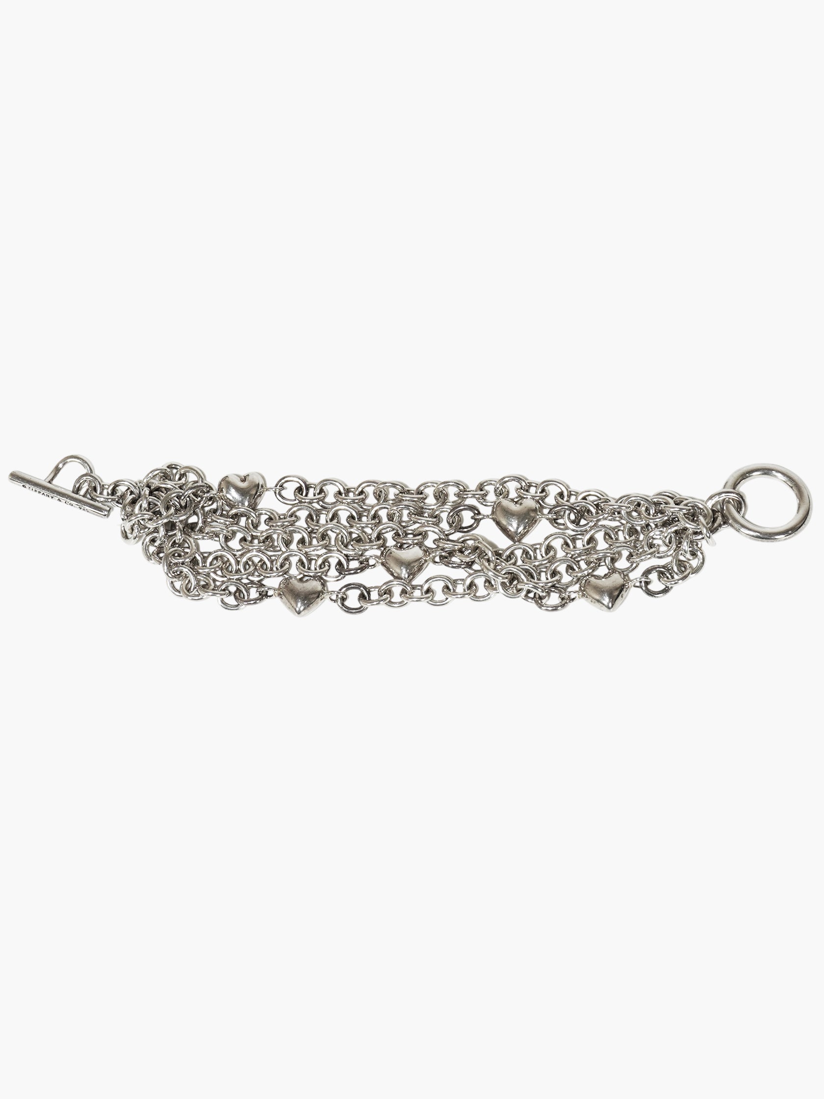 Multi-Strand Heart Bracelet